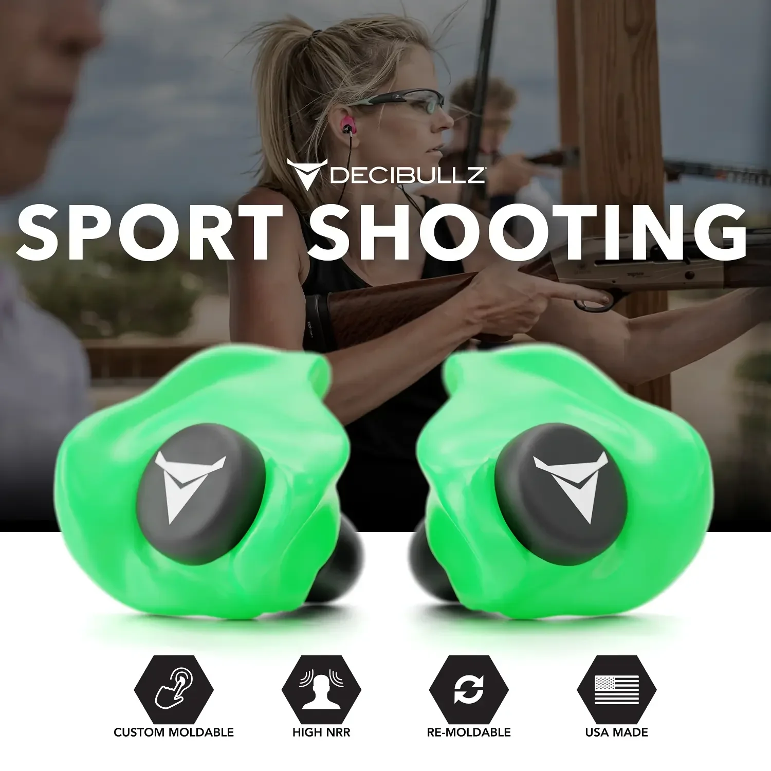 Custom Molded Earplugs 31dB NRR Pro-Pack with Case and Lanyard - Image 31
