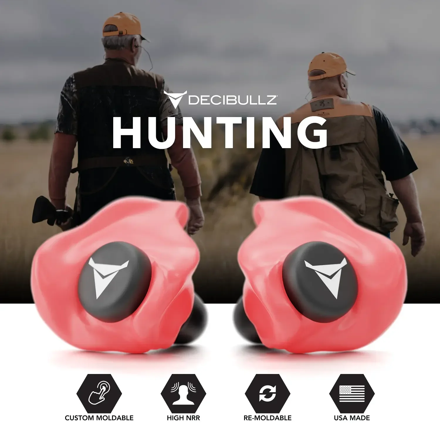 Custom Molded Earplugs 31dB NRR Pro-Pack with Case and Lanyard - Image 48