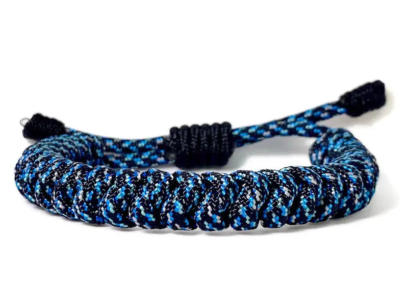 Engineered Blue Galaxy Rope Bracelet - Image 2