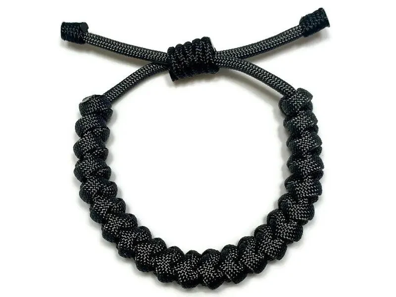 Engineered Gray Atom Rope Bracelet - Image 2