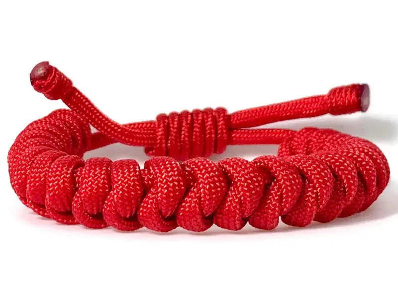 Engineered Lucky Red Rope Bracelet - Image 4