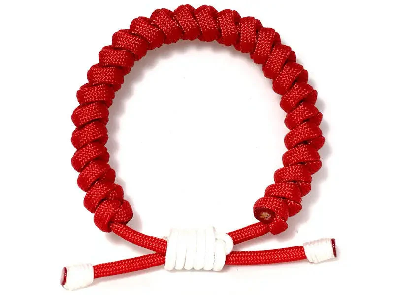Engineered Lucky Red Rope Bracelet - Image 5