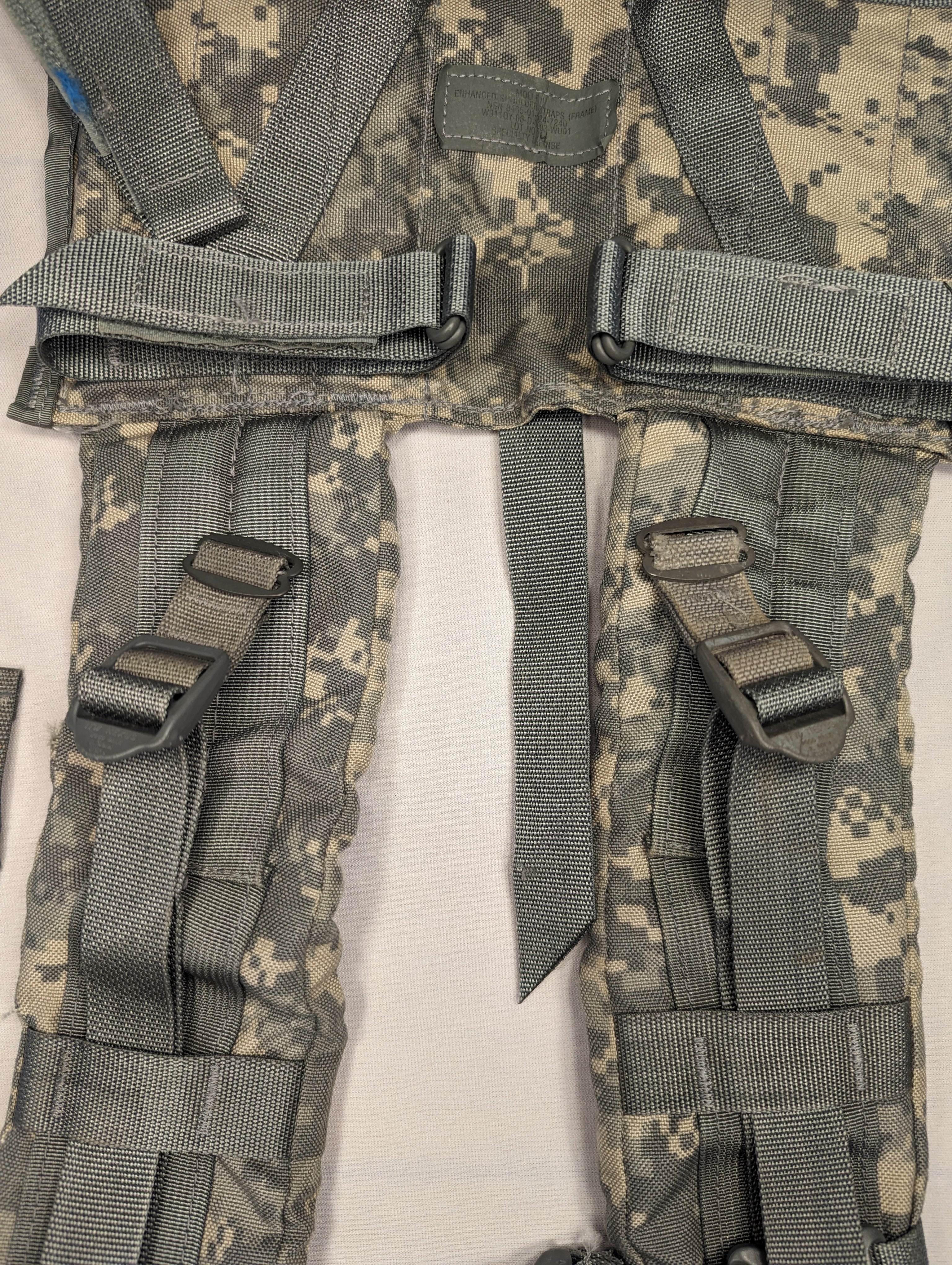 Enhanced Frame Shoulder Straps - ACU - Image 2