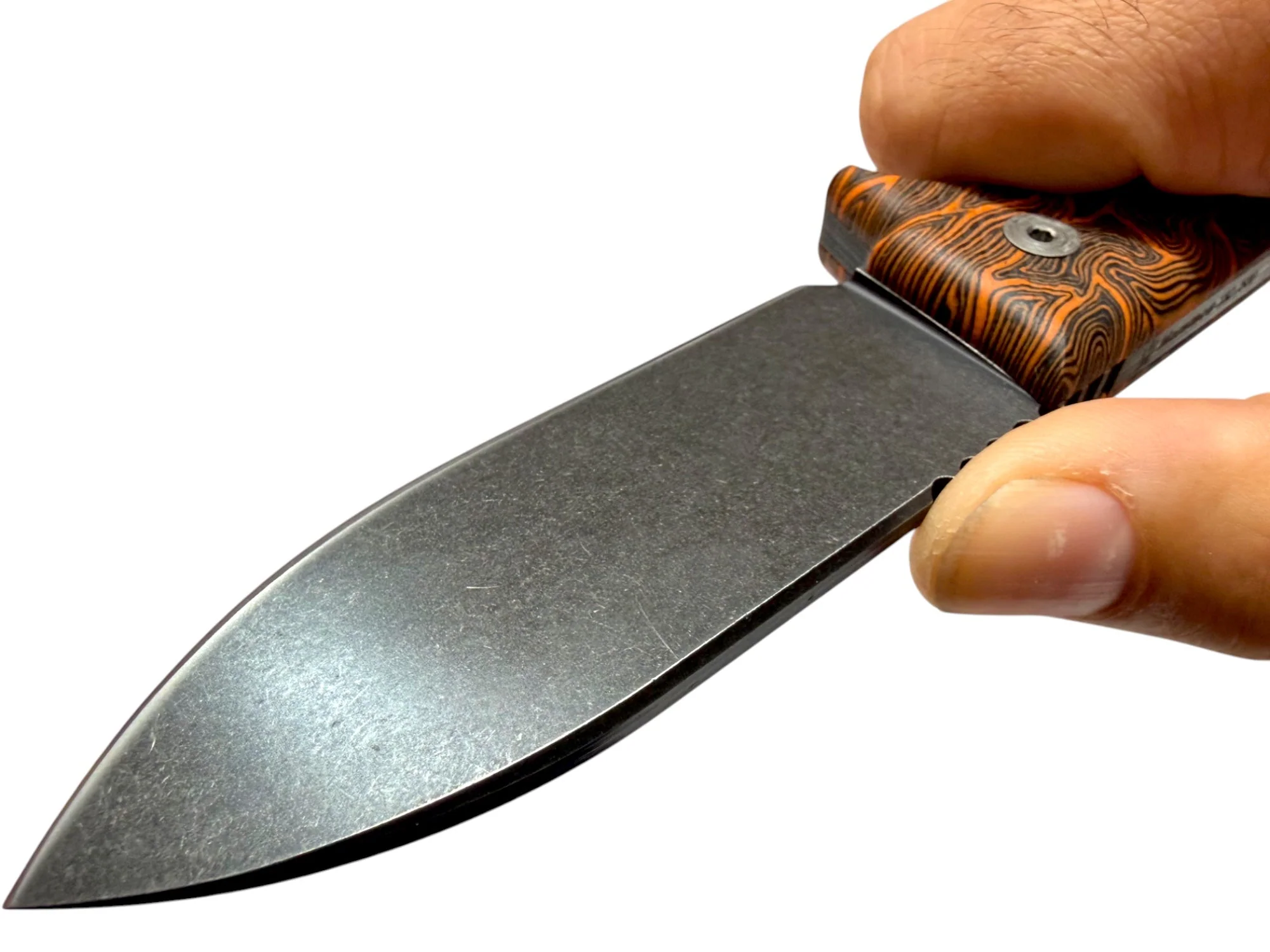 ERGO R4A PRO - Ready 4 Action - Fixed Blade Knife ( Orange Labyrinth G10 ) 🔥 New 🔥 - Image 9