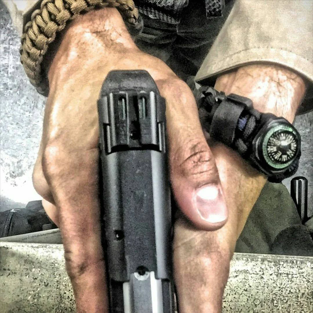 First Responder Strap - Police LEO backup duty gear w/ light, cuff key, seatbelt cutter, compass. - Image 11