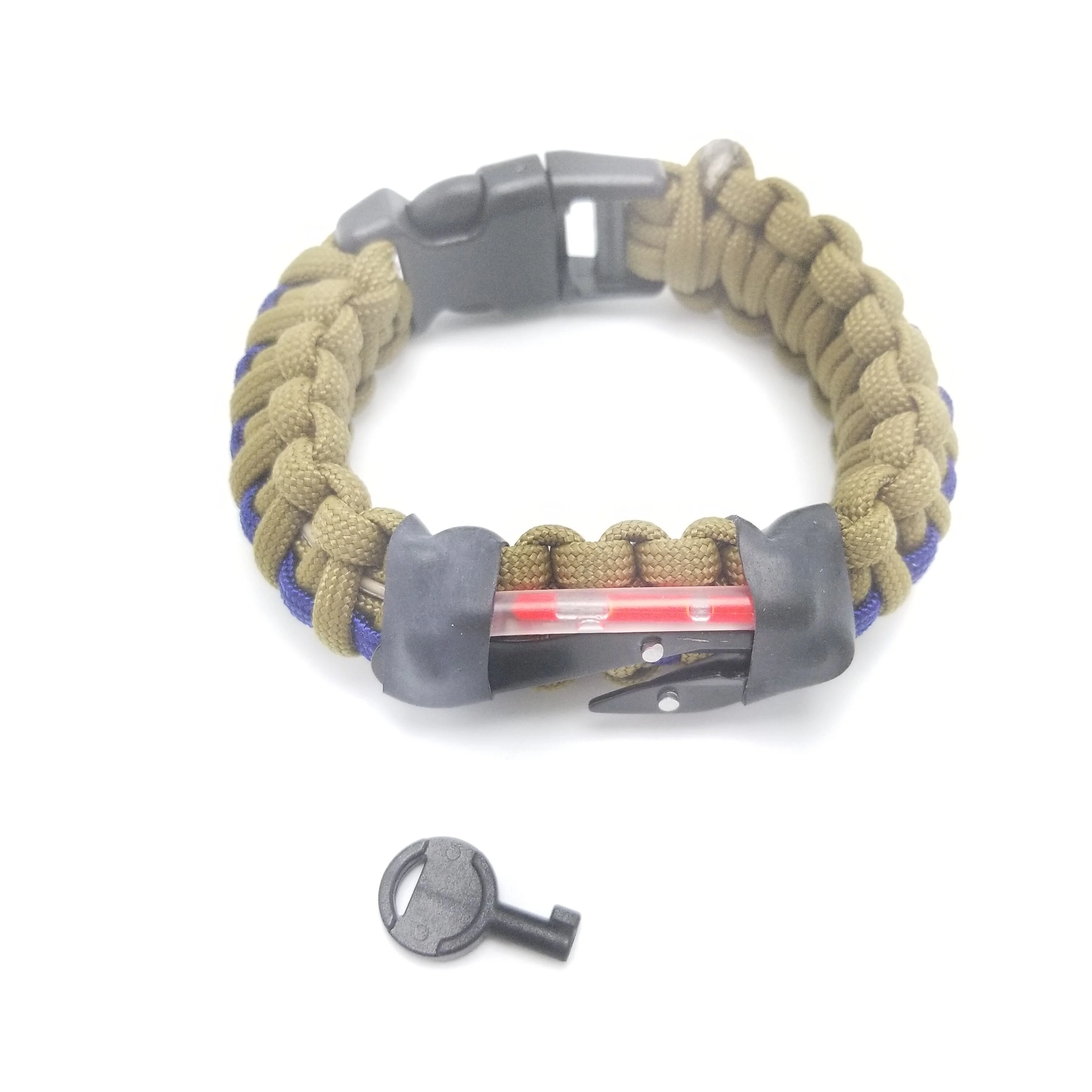 First Responder Strap - Police LEO backup duty gear w/ light, cuff key, seatbelt cutter, compass. - Image 39