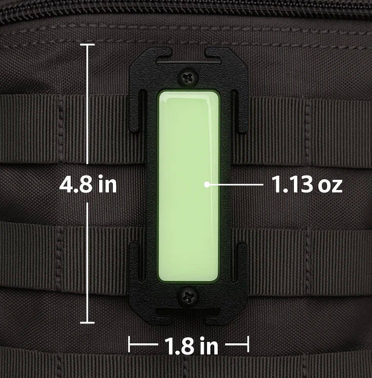 Glow In The Dark Web MOLLE Emergency Identifier | ONE SHEAR® - Image 3