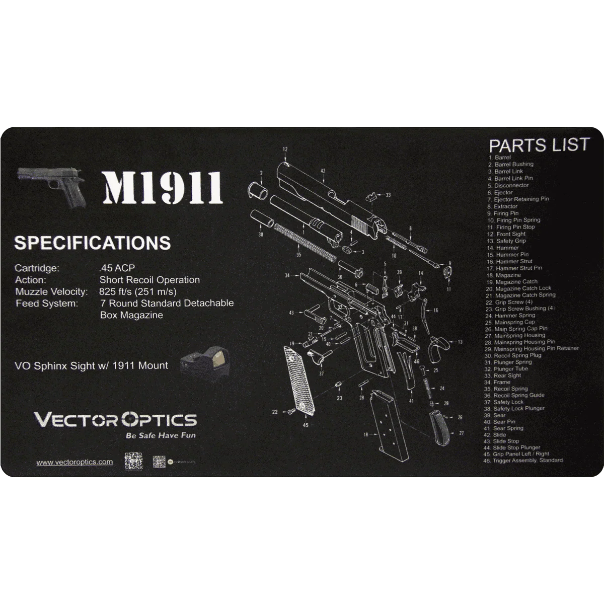 Gun Cleaning Bench Mat (Multiple Options) - Image 2