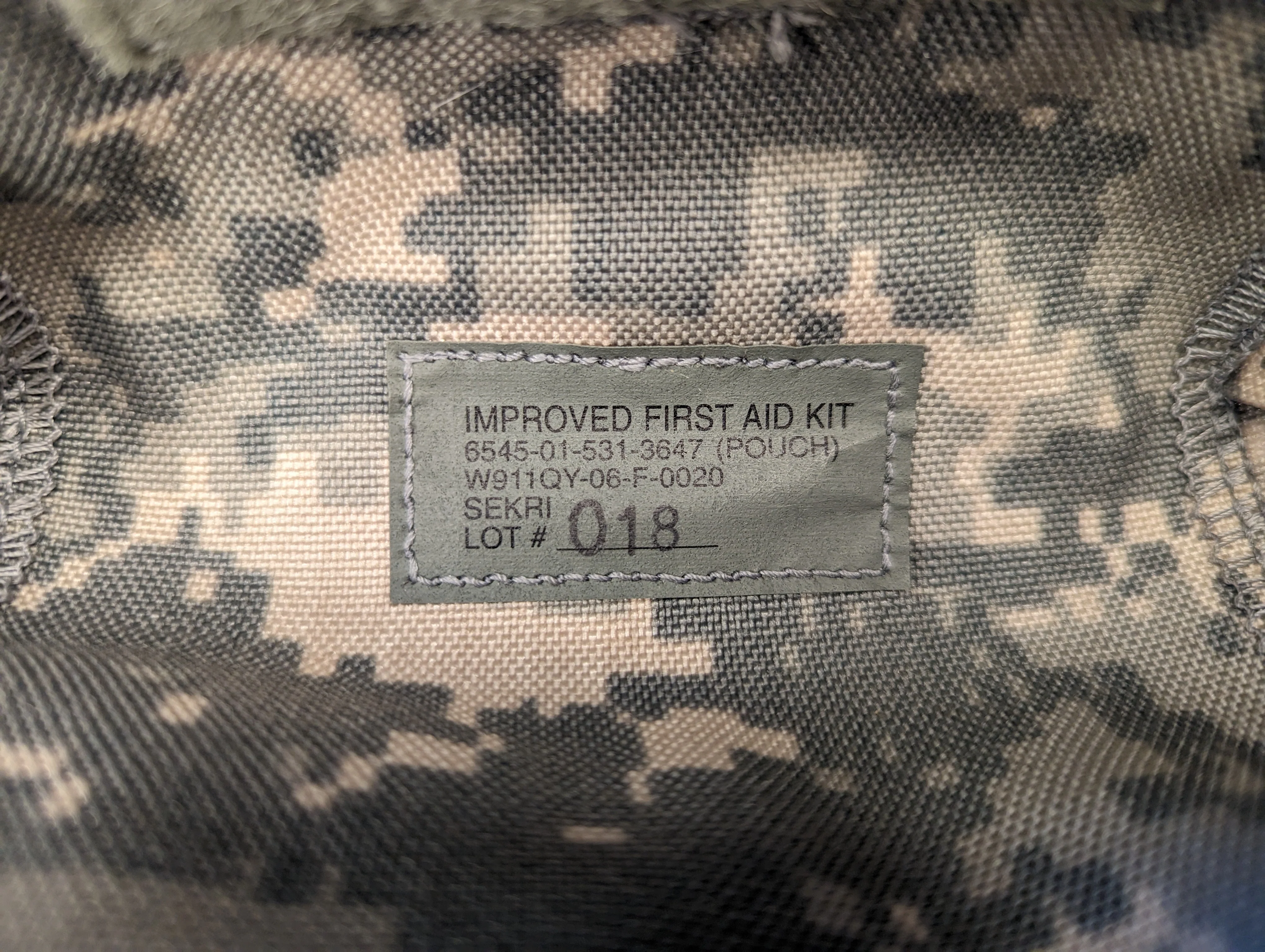 Improved First Aid Kit Pouch ACU - Image 6