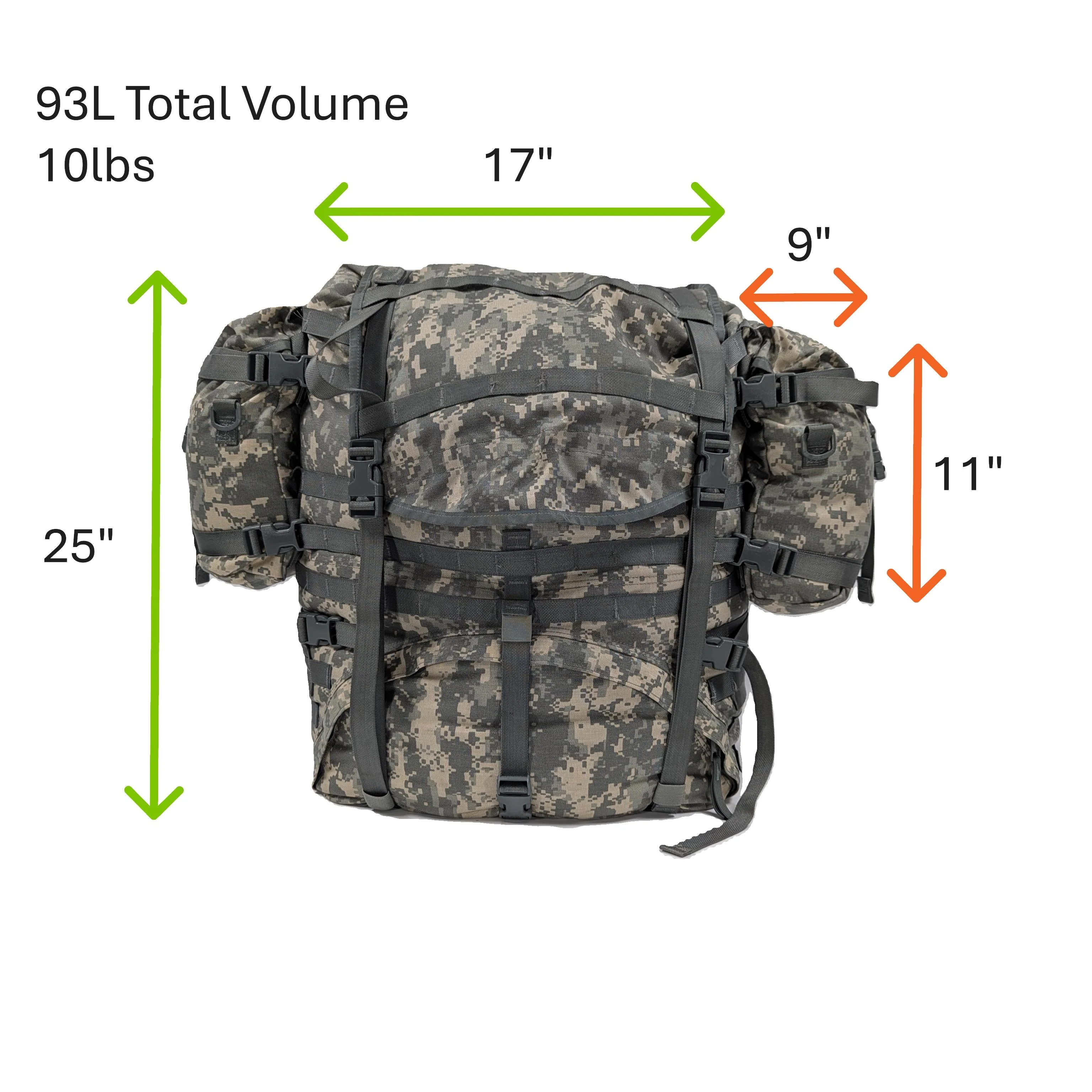 Large Field Pack - ACU - Image 3