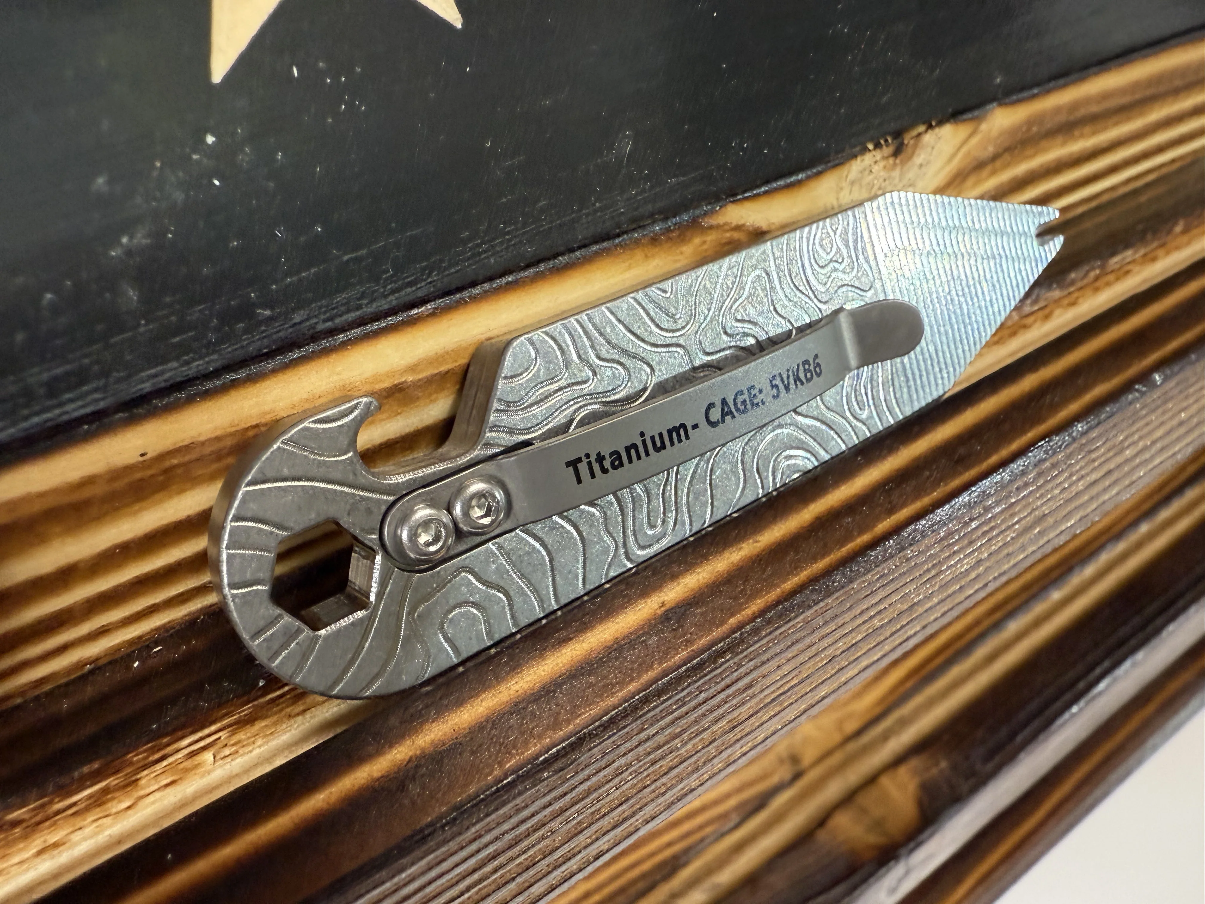 Little Jimmy Titanium Multi - Pry Tool by Maratac® - Image 16
