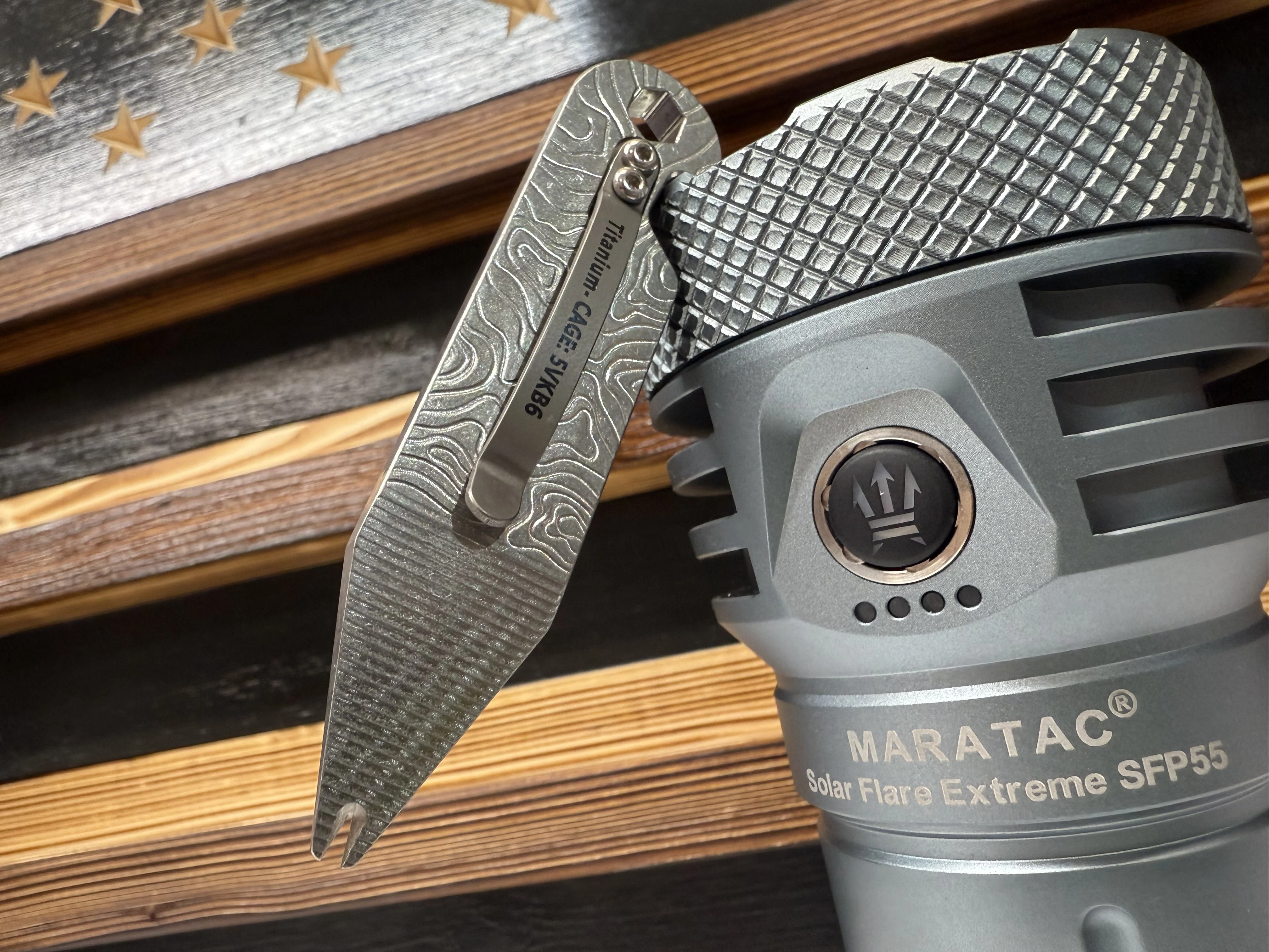 Little Jimmy Titanium Multi - Pry Tool by Maratac® - Image 2