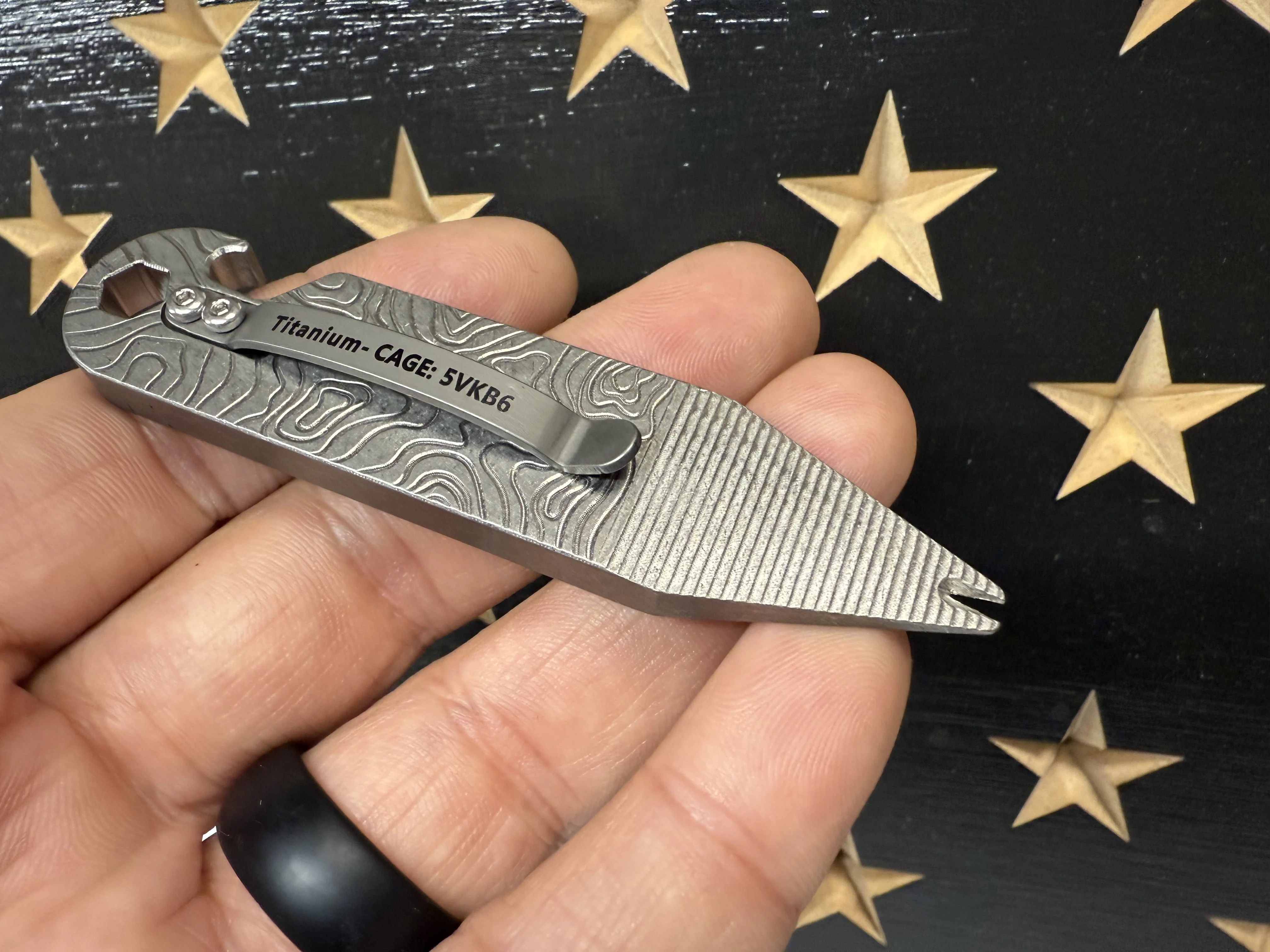 Little Jimmy Titanium Multi - Pry Tool by Maratac® - Image 3
