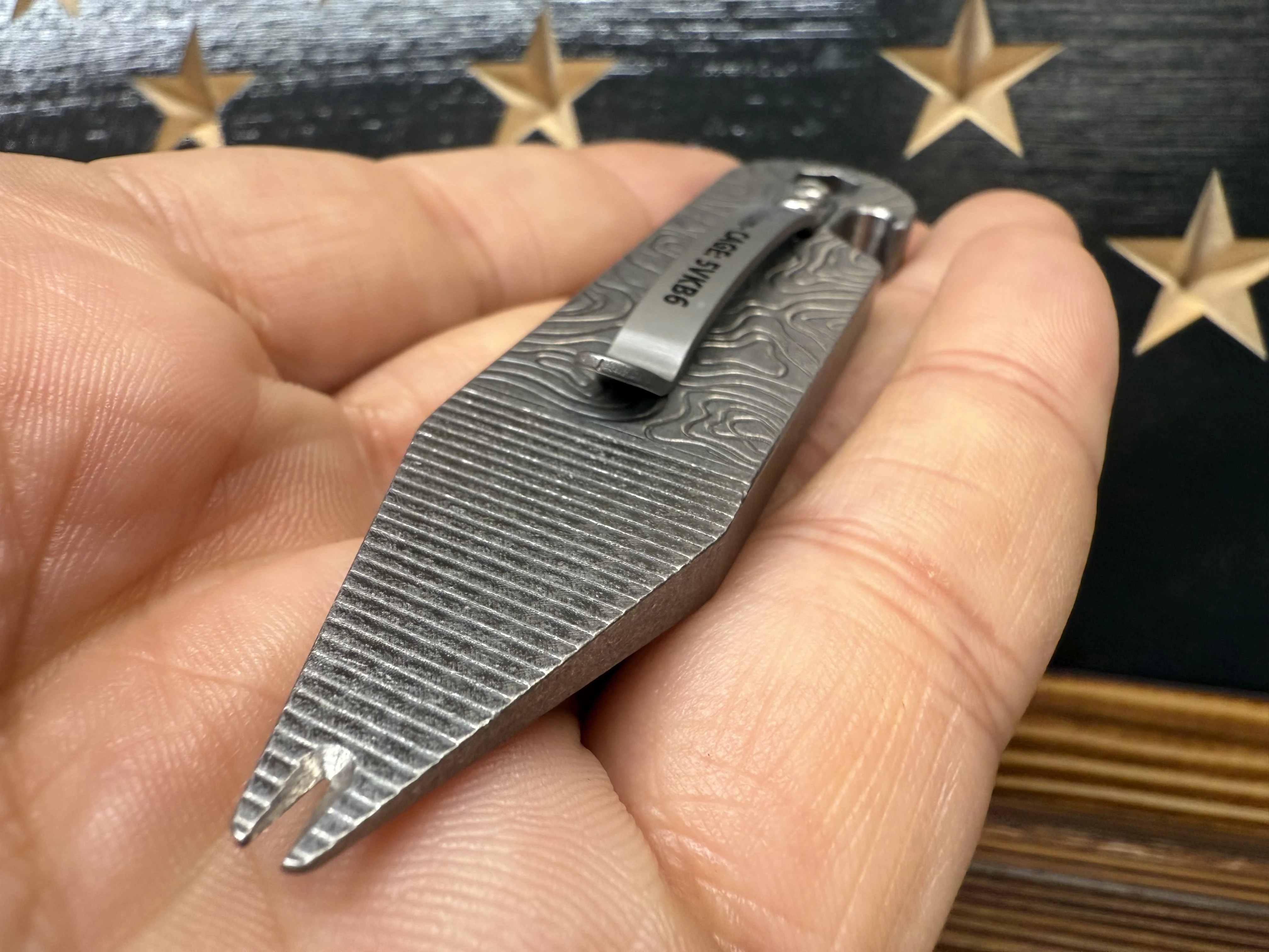 Little Jimmy Titanium Multi - Pry Tool by Maratac® - Image 4