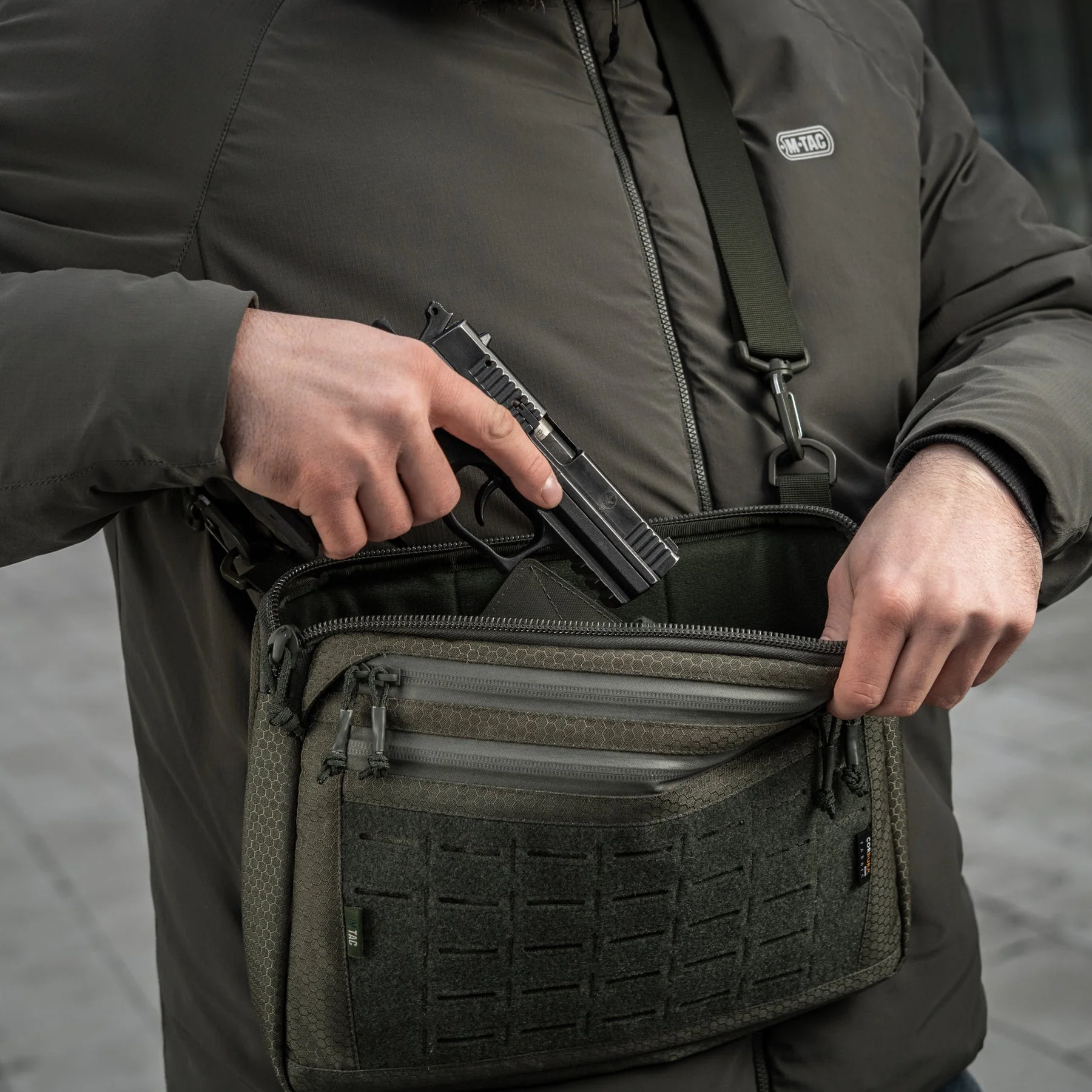 M-Tac Admin Bag Large Elite Hex with Loop - Image 53