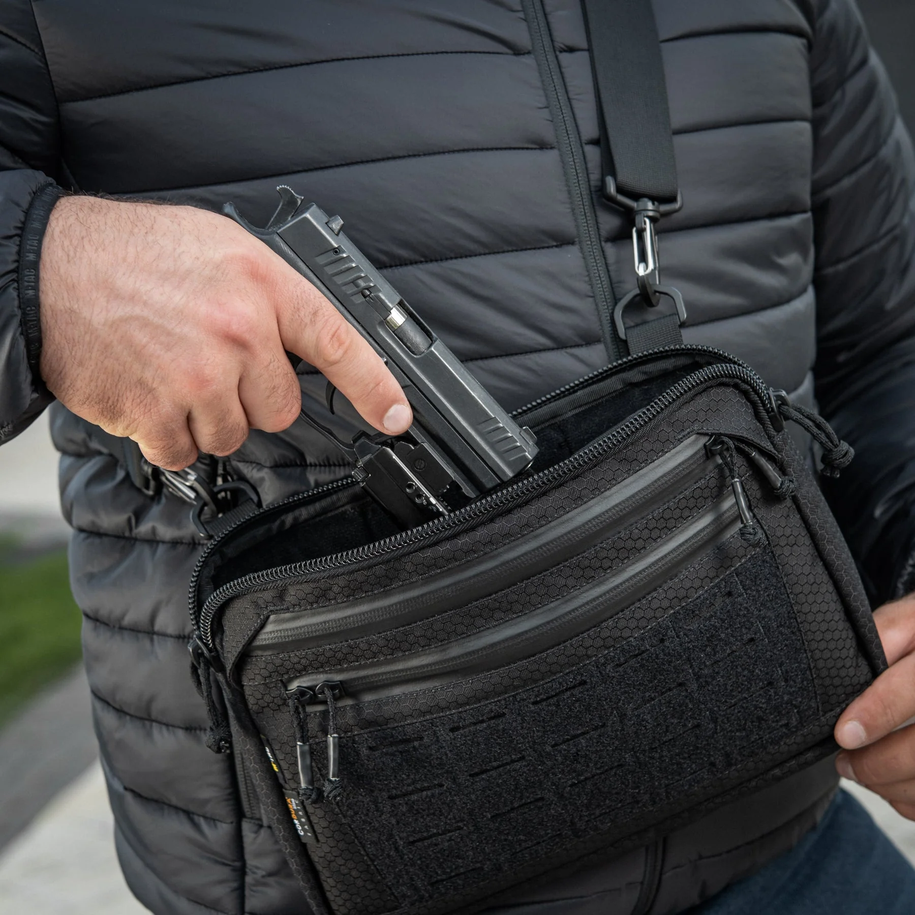 M-Tac Admin Bag Medium Elite with Loop Hex - Image 9