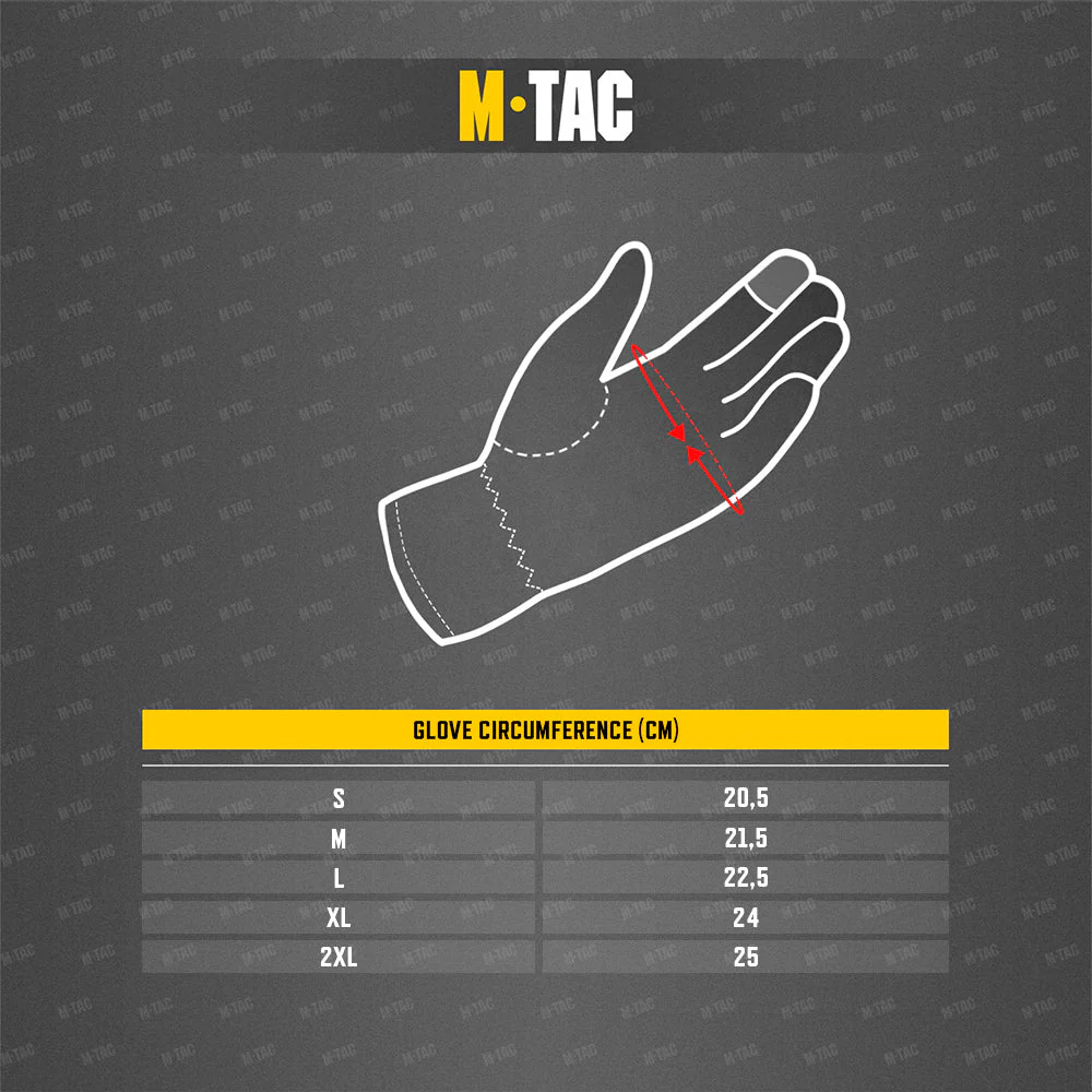 M-Tac Gloves Nomex Sport Leather - Image 6