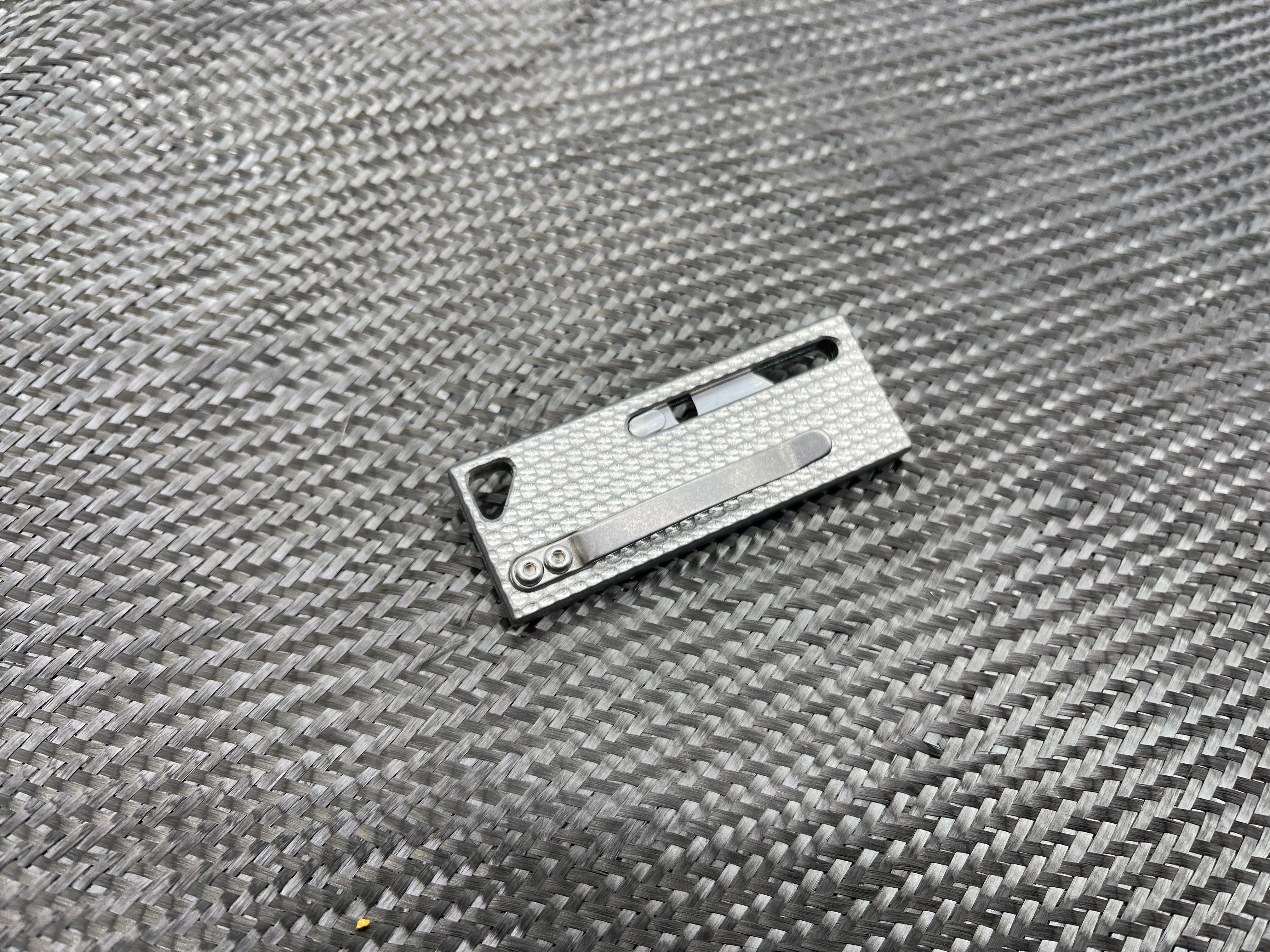 MaxMadCo Design - Titanium - Utility Blade Knife 🔥 New Gen 2🔥 - Image 14