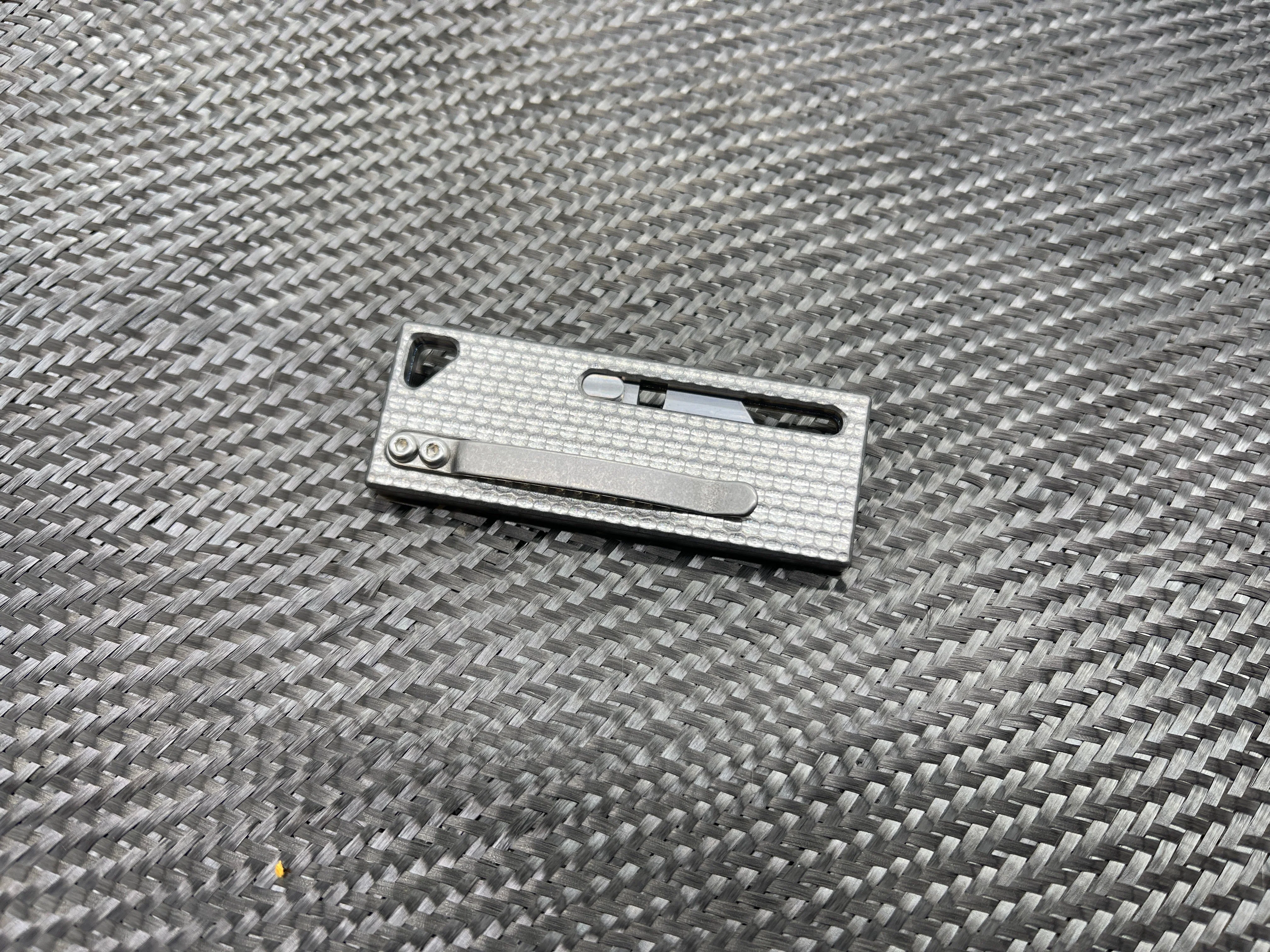 MaxMadCo Design - Titanium - Utility Blade Knife 🔥 New Gen 2🔥 - Image 17