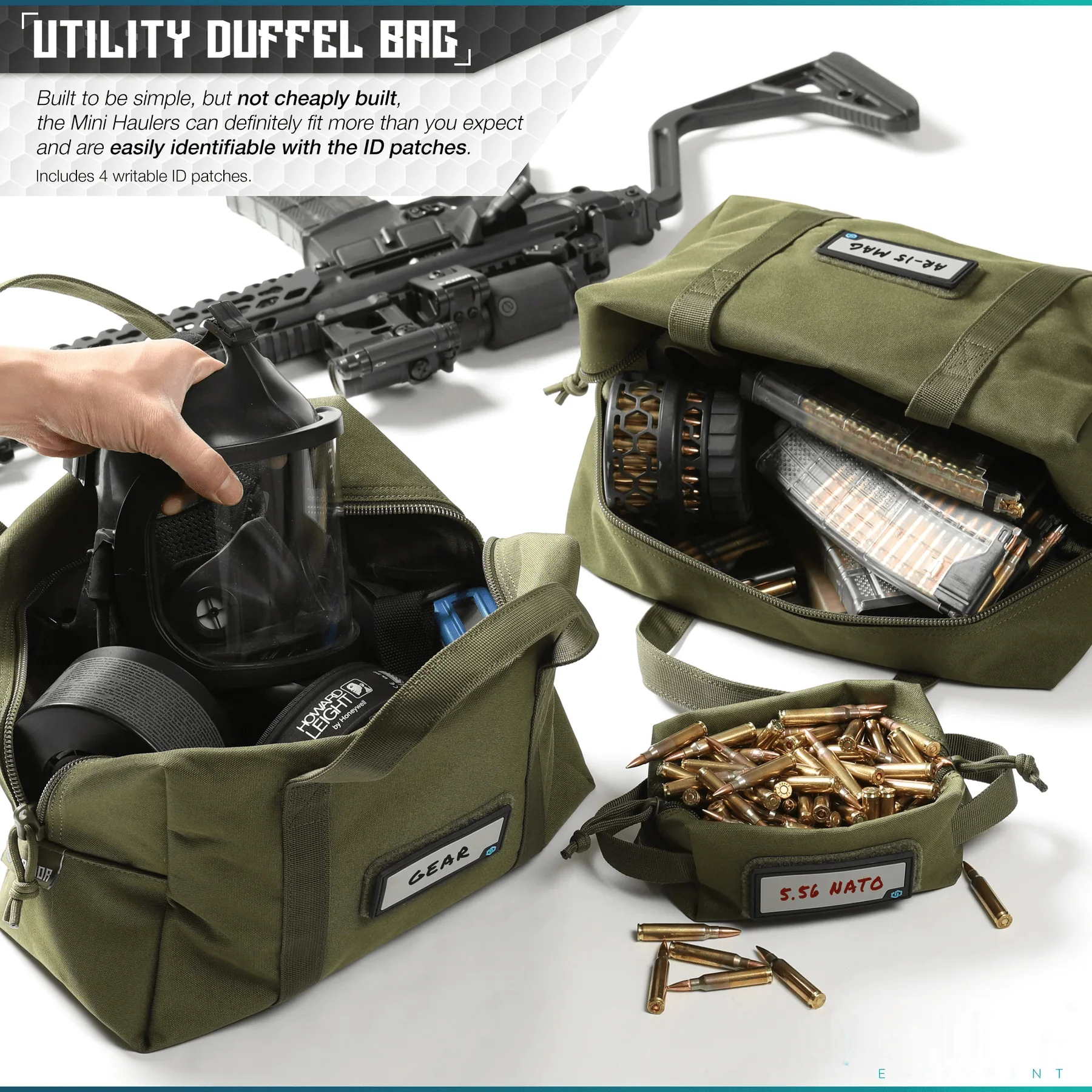 Mini Hauler Duffel Bag - 2 Pack - Image 2