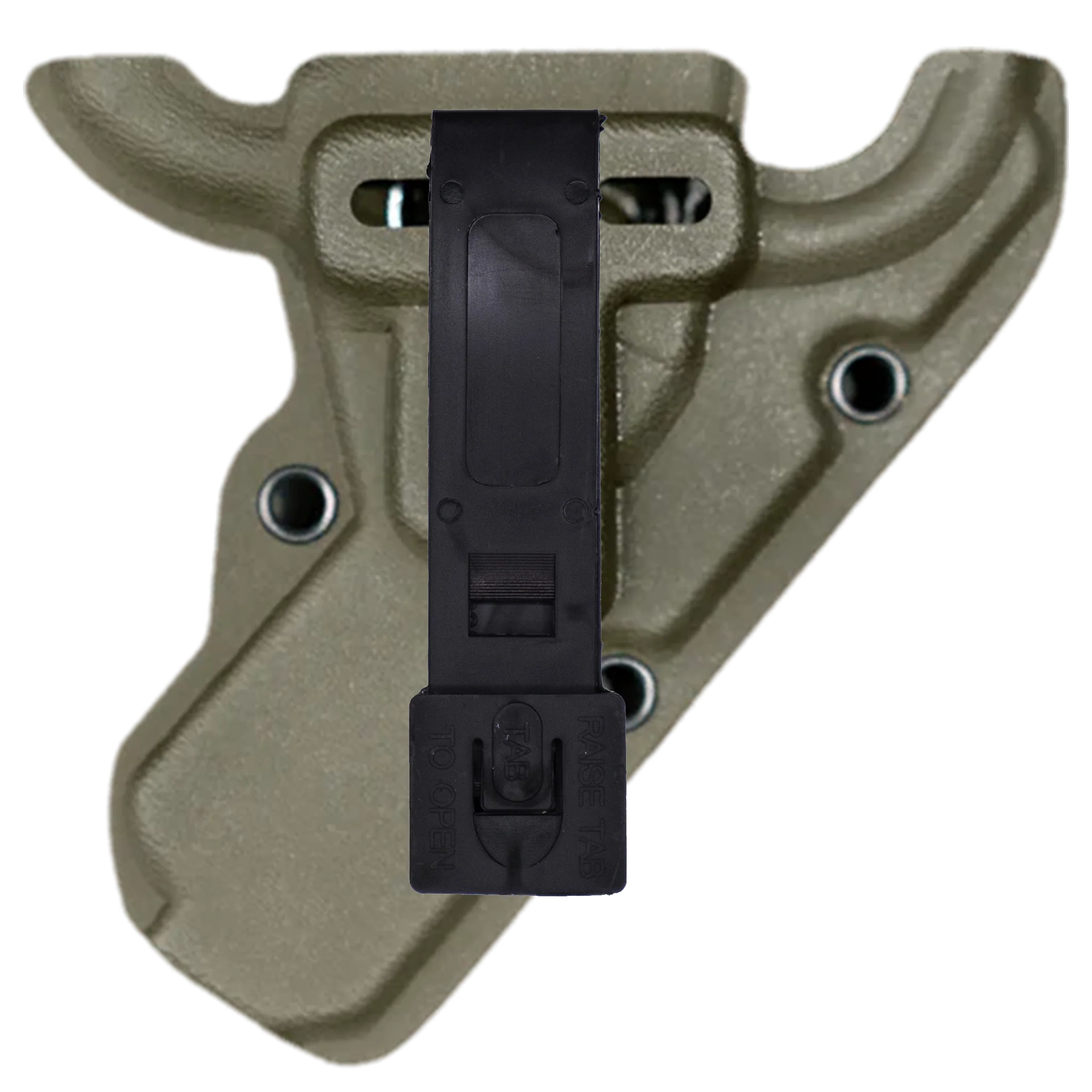 Olive Drab MINI Compact EMT and First Responders Rescue Shears Kydex Holder | ONE SHEAR® - Image 3