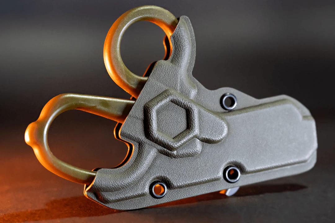 Olive Drab MINI Compact EMT and First Responders Rescue Shears Kydex Holder | ONE SHEAR® - Image 7