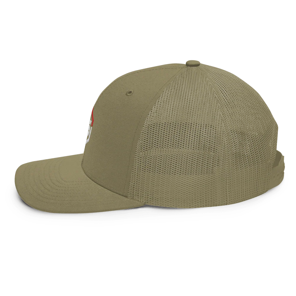 ONE SHEAR® Logo Richardson Trucker SnapBack Mesh Hat - Image 10