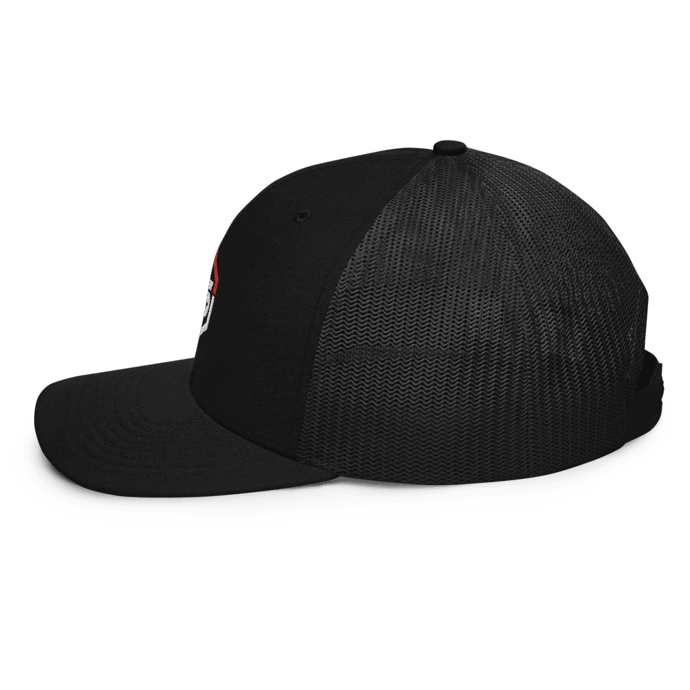 ONE SHEAR® Logo Richardson Trucker SnapBack Mesh Hat - Image 4