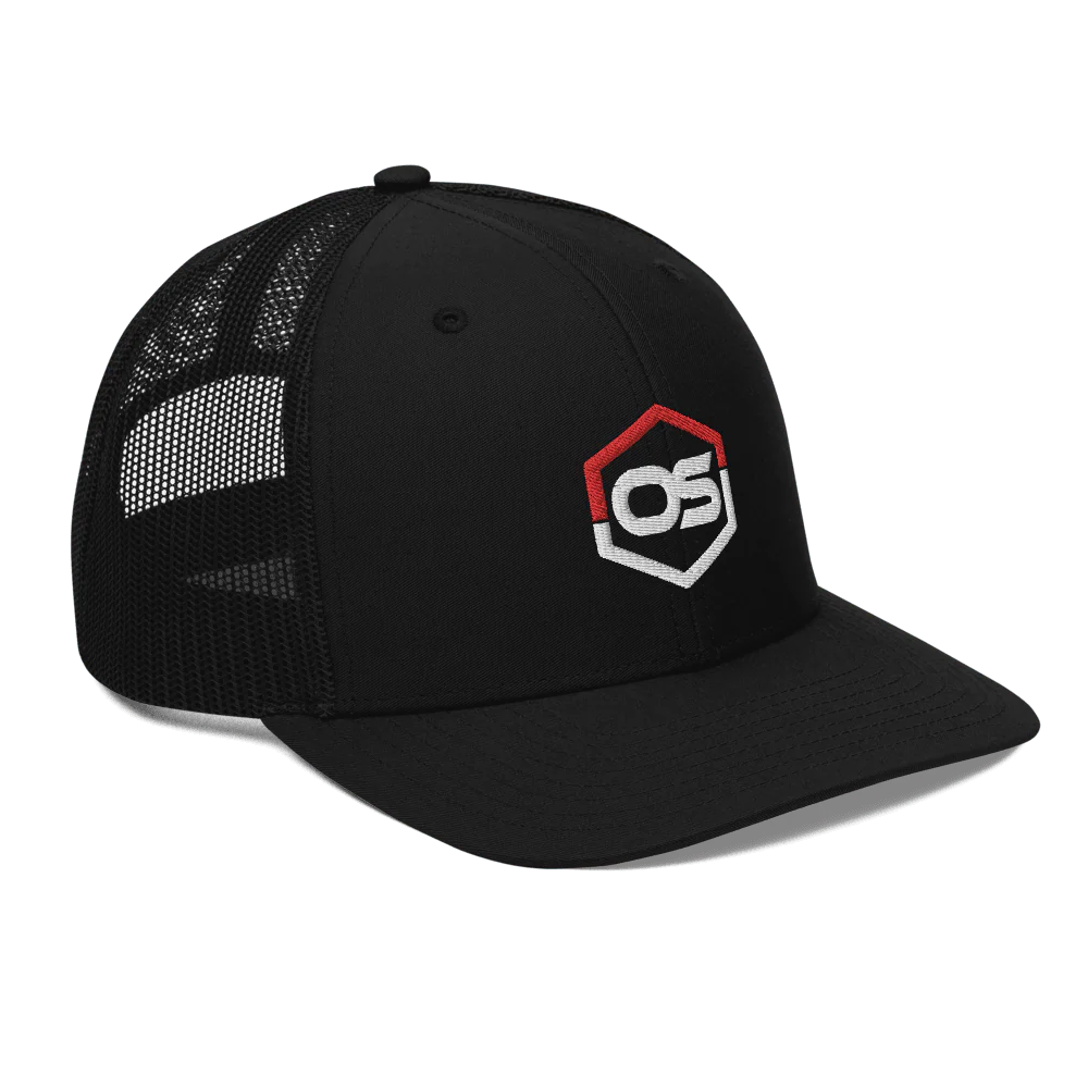 ONE SHEAR® Logo Richardson Trucker SnapBack Mesh Hat - Image 7