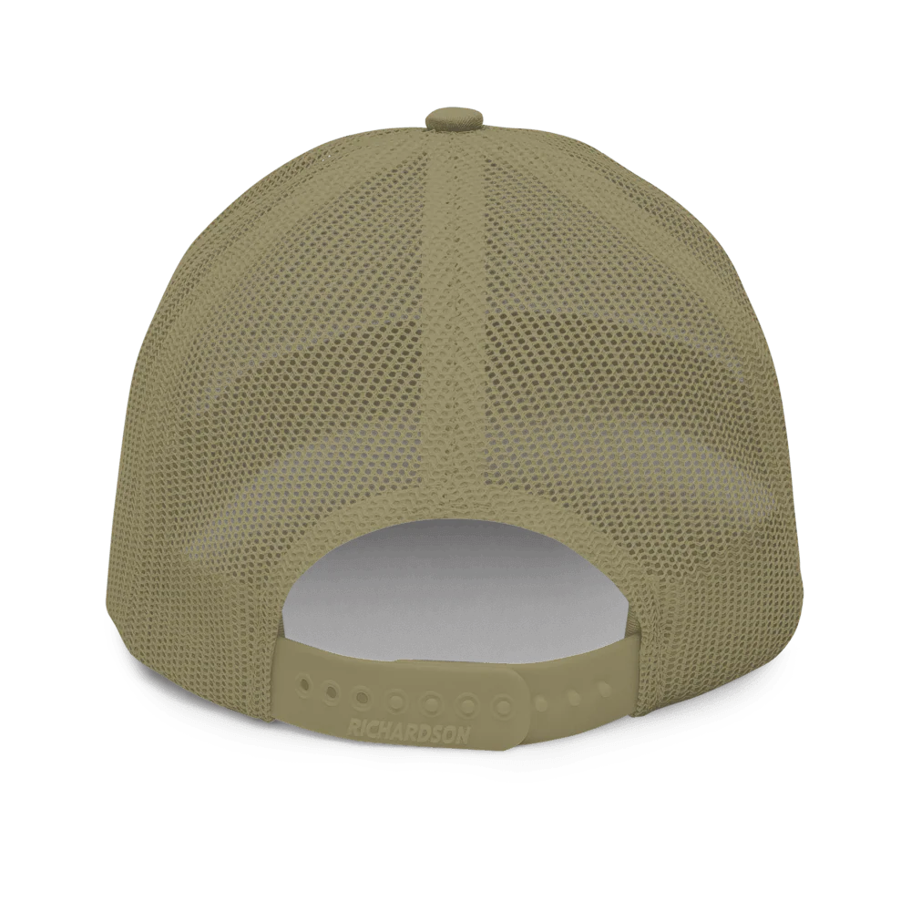ONE SHEAR® Logo Richardson Trucker SnapBack Mesh Hat - Image 9
