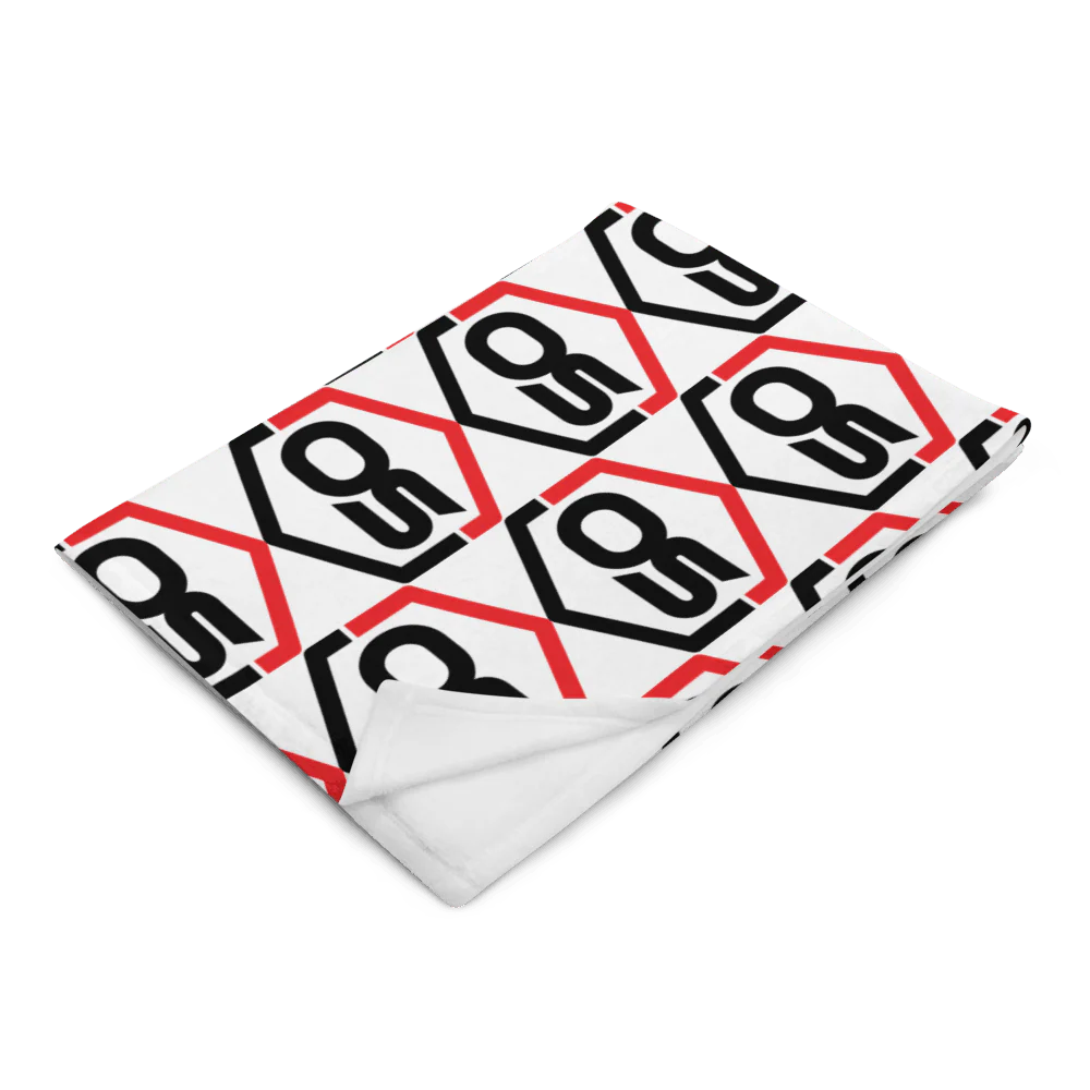 OS Pattern Throw Blanket - Image 3