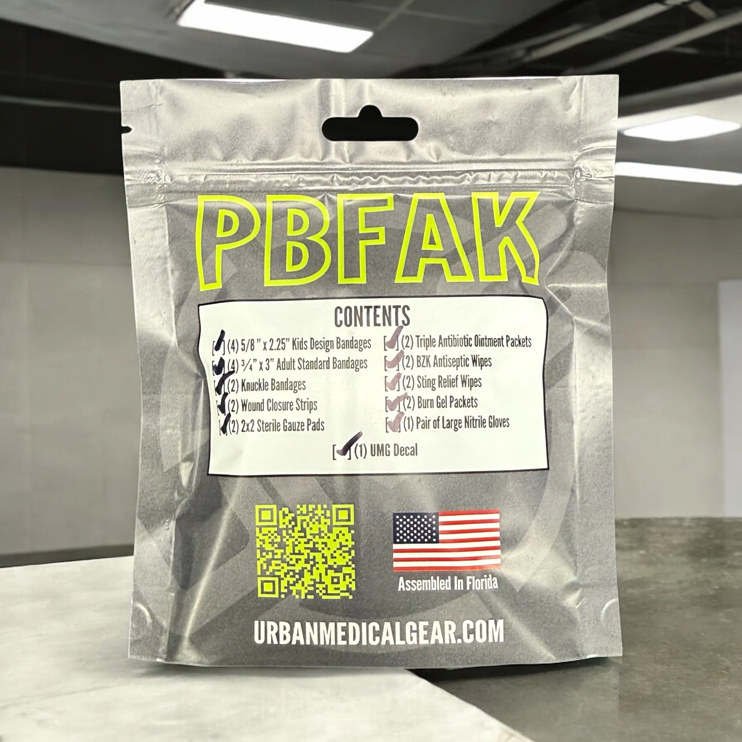 PBFAK Ouch Pouch | Personal Bandage First Aid Kit - Image 2