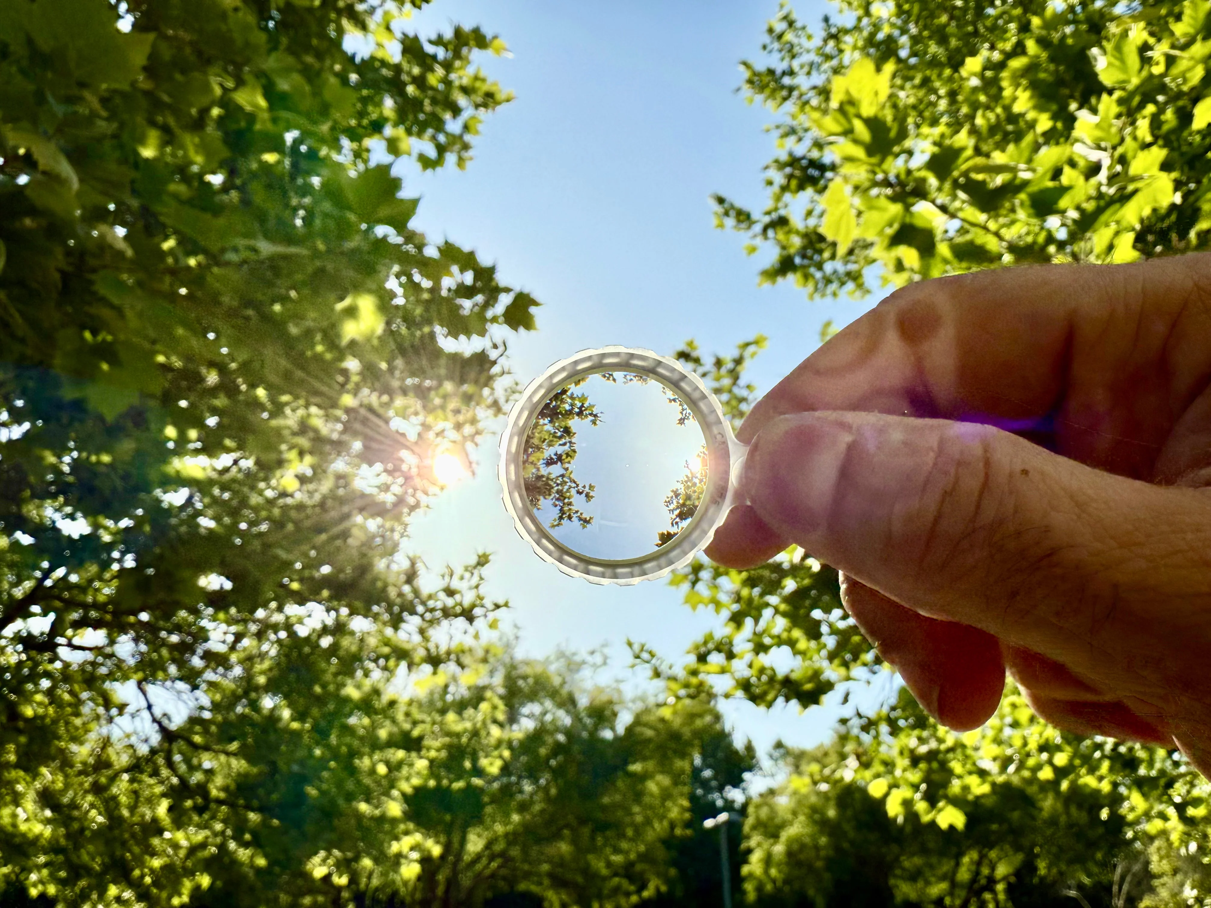 Polycarbonate Titan Zoom - Sapphire Pocket Magnifier by Maratac® 🔥 New 🔥 - Image 2