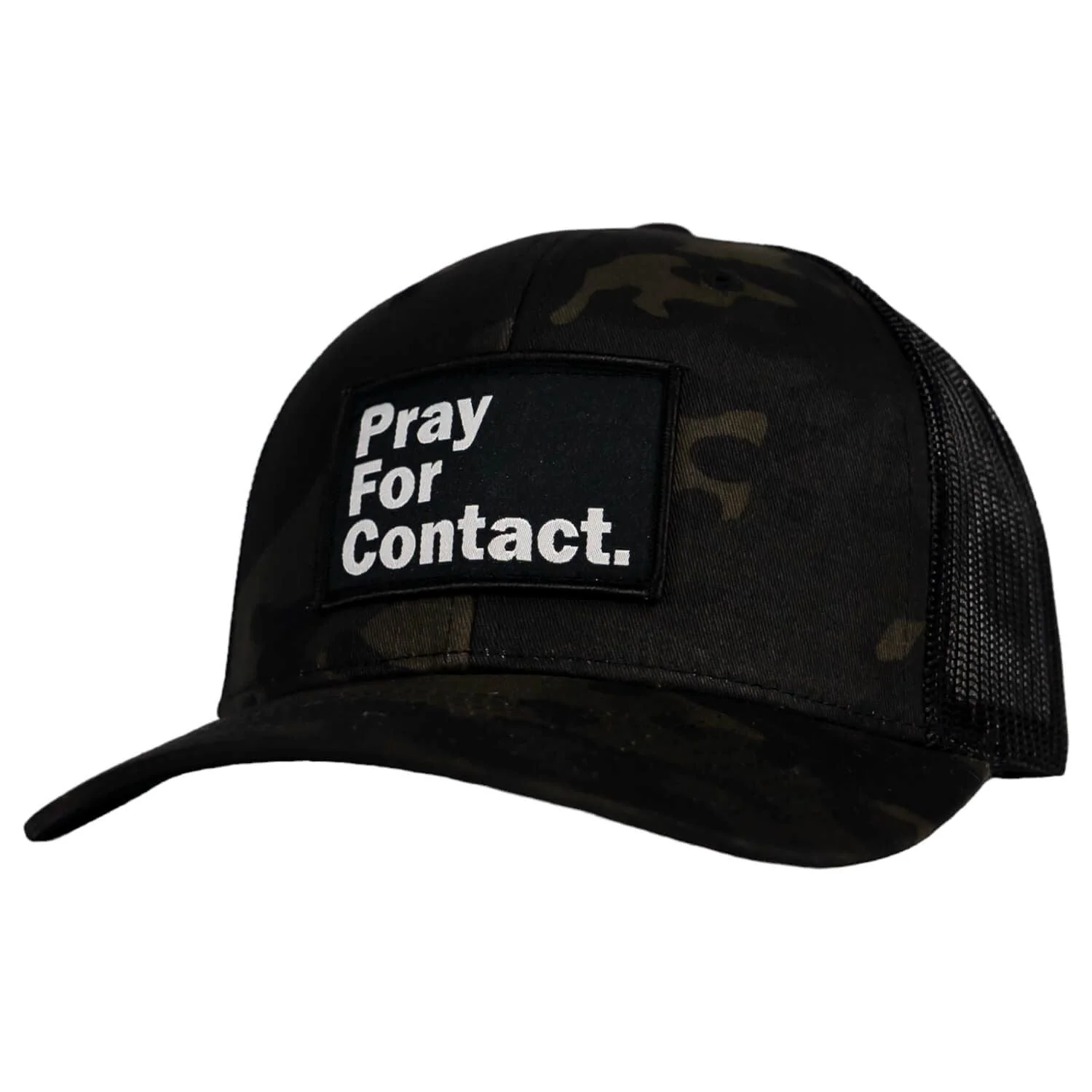 PRAY FOR CONTACT Patch Snapback HAT - Image 9