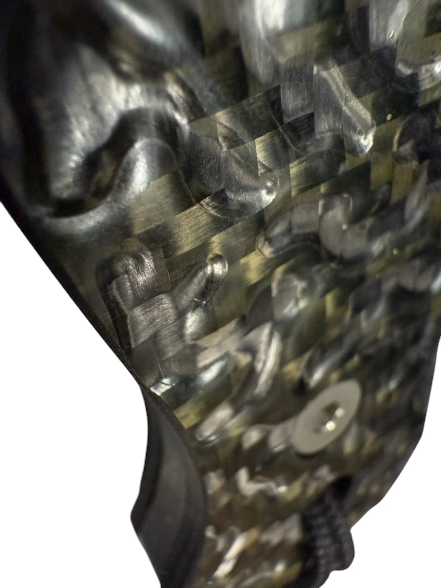 R4A - Ready 4 Action Knife / D2 Fixed Blade ( Contour-Tex Carbon Fiber Scales ) - Image 10