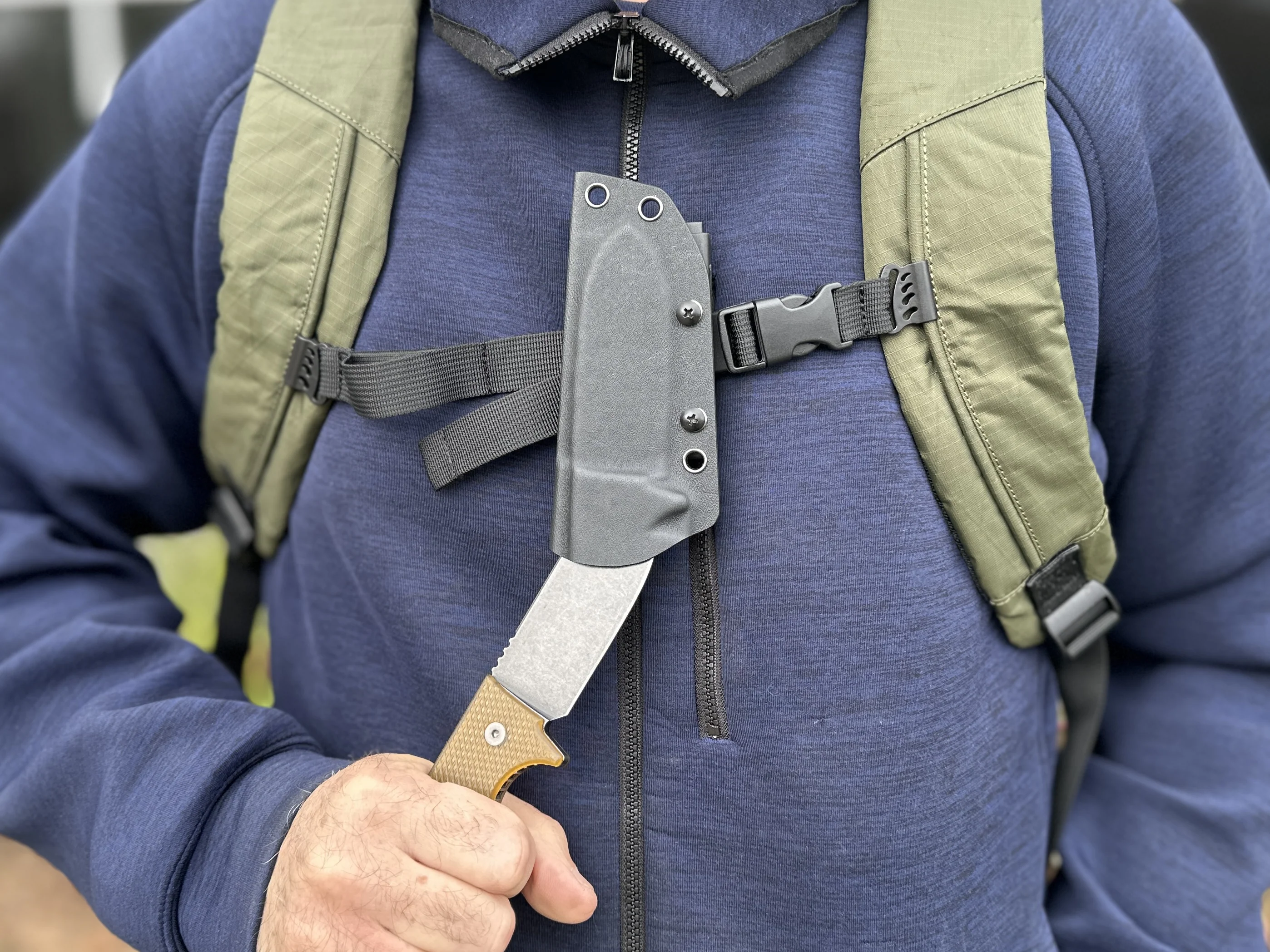 R4A - Ready 4 Action Knife / D2 Fixed Blade ( Ultem® Scales ) 🔥 New Batch 2 🔥 - Image 3