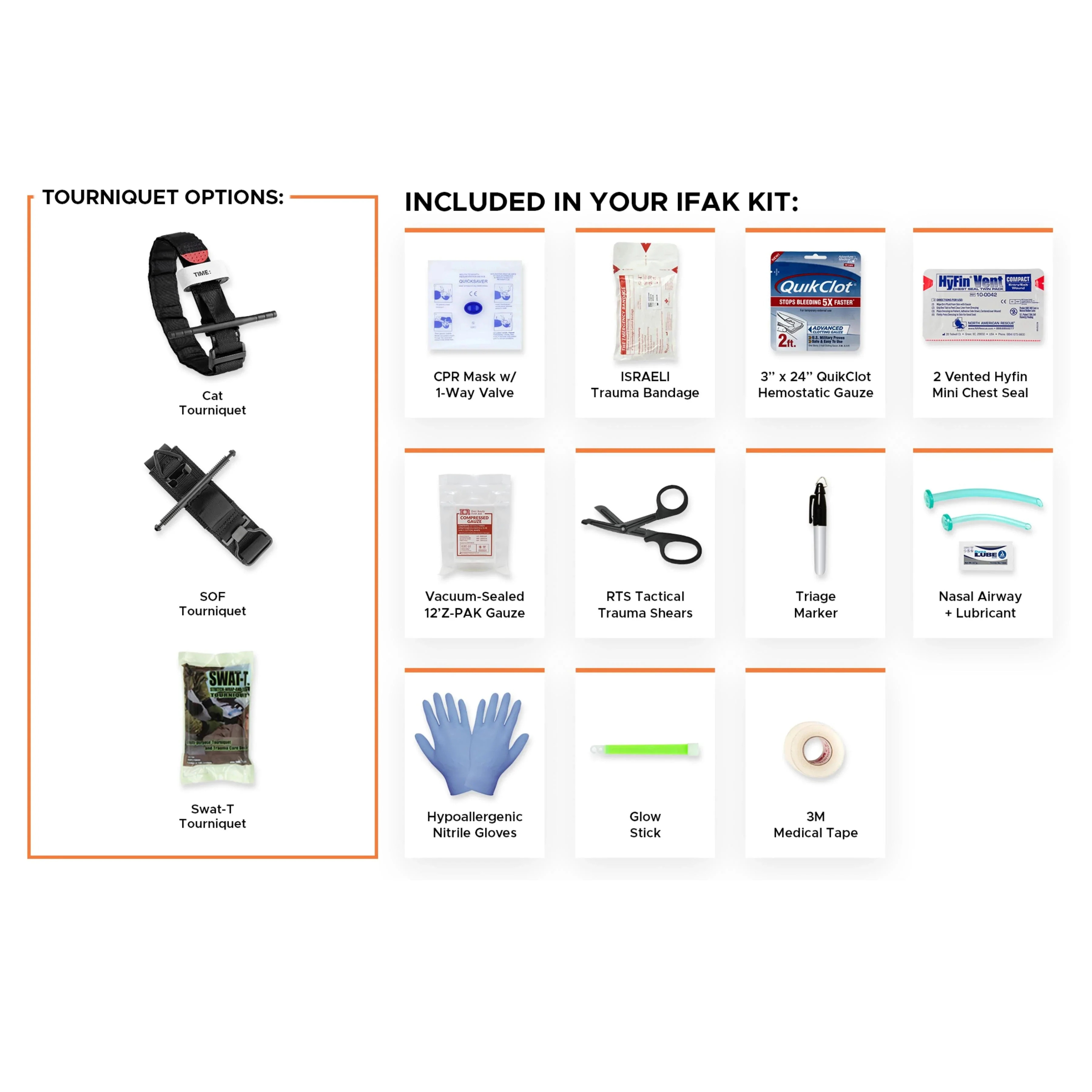RTS Tactical Rapid Deploy Complete Belt-Mount IFAK - with CAT - Image 10
