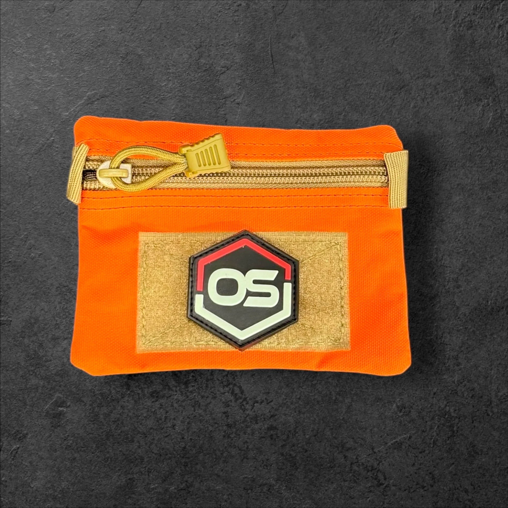 Safety Orange Tact-Pouch with OS PVC Patch (Copy)