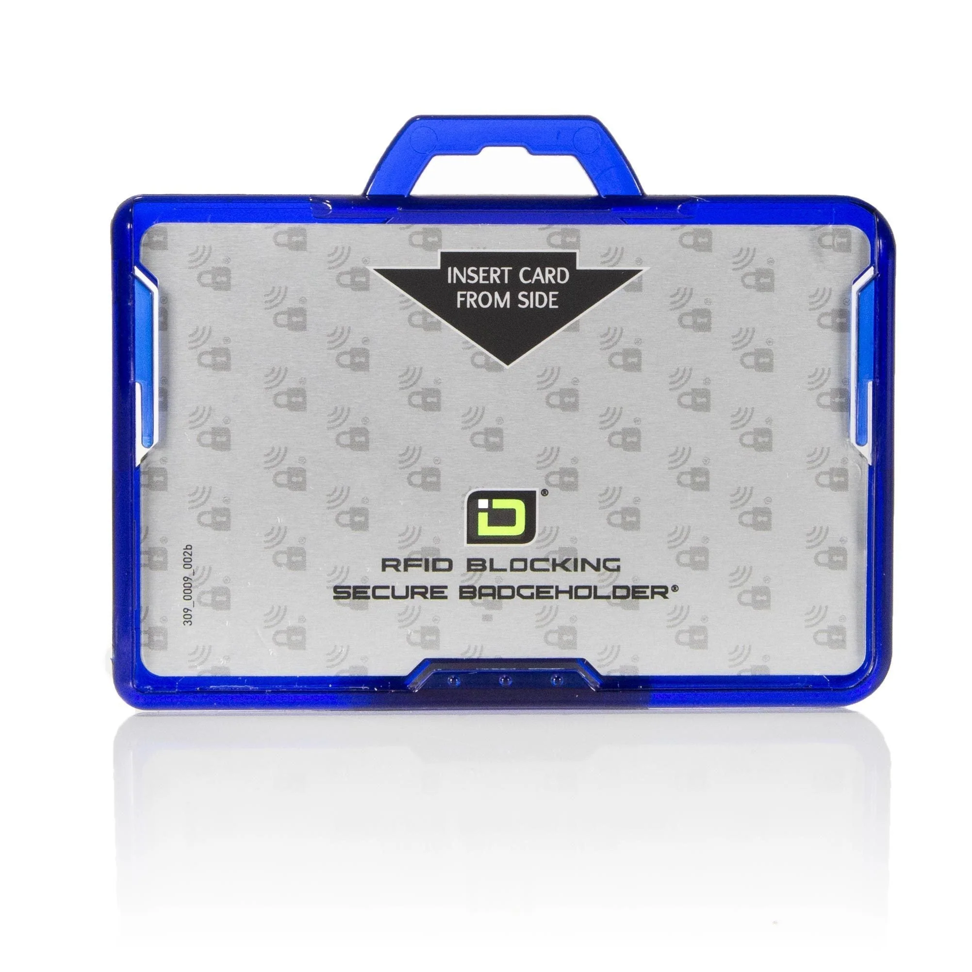 Secure Badge Holder BloxProx ™ Lite LANDSCAPE - Protects 125Khz HID Prox - 1 ID Card Holder - Image 4