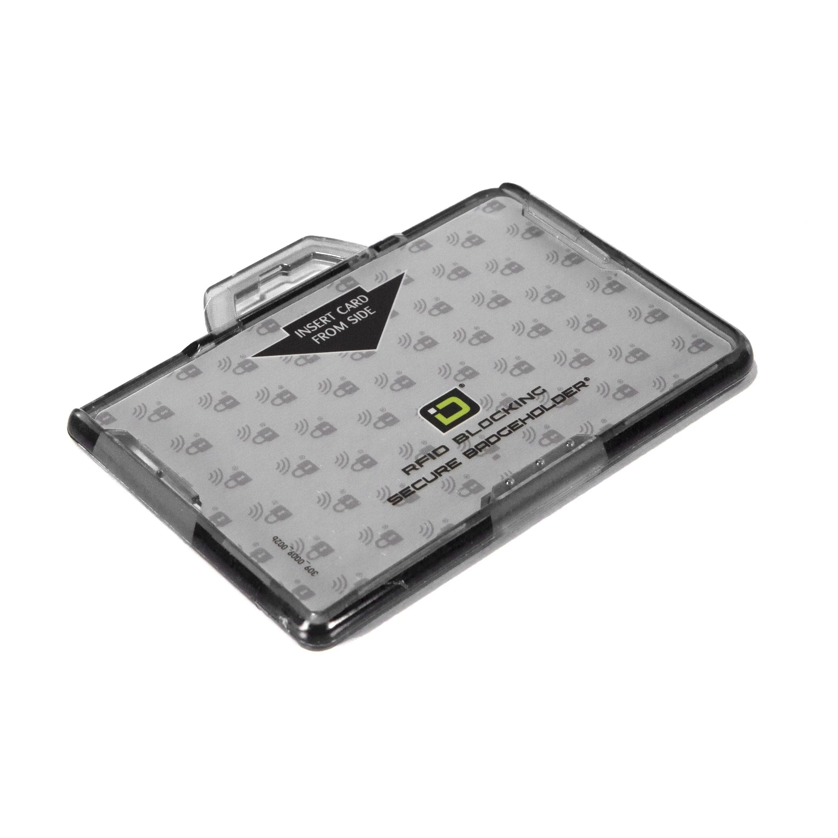 Secure Badge Holder BloxProx ™ Lite LANDSCAPE - Protects 125Khz HID Prox - 1 ID Card Holder - Image 9