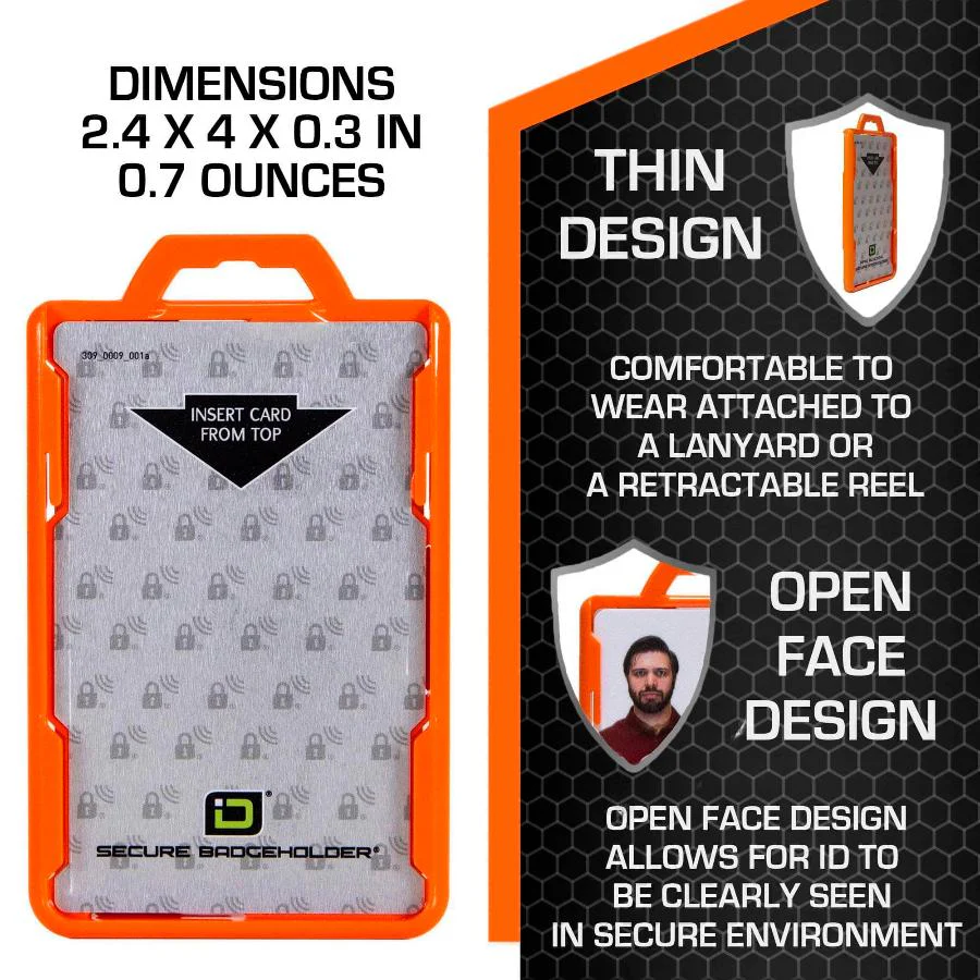 Secure Badge Holder DuoLite ® Vertical 2 ID Card Holder - Image 21