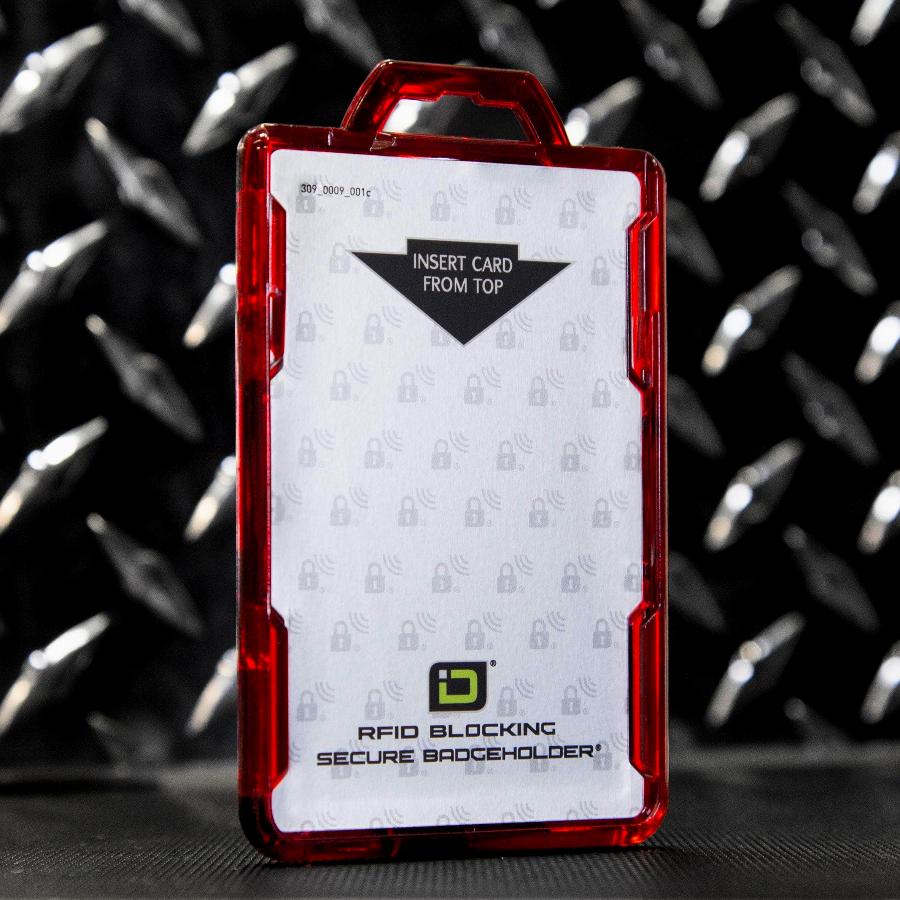 Secure Badge Holder DuoLite ® Vertical 2 ID Card Holder - Image 35