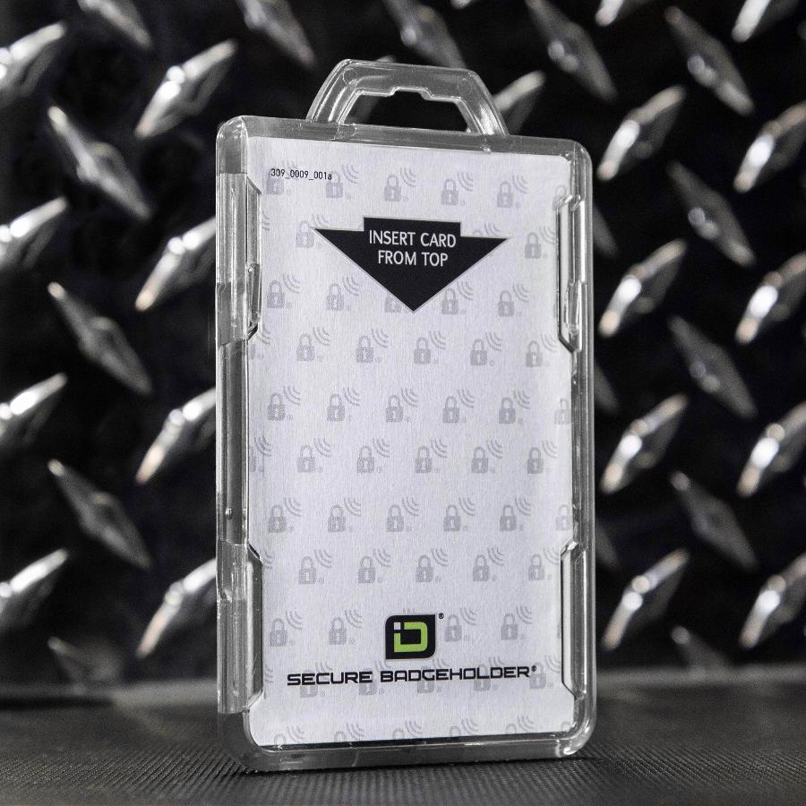 Secure Badge Holder DuoLite ® Vertical 2 ID Card Holder - Image 7