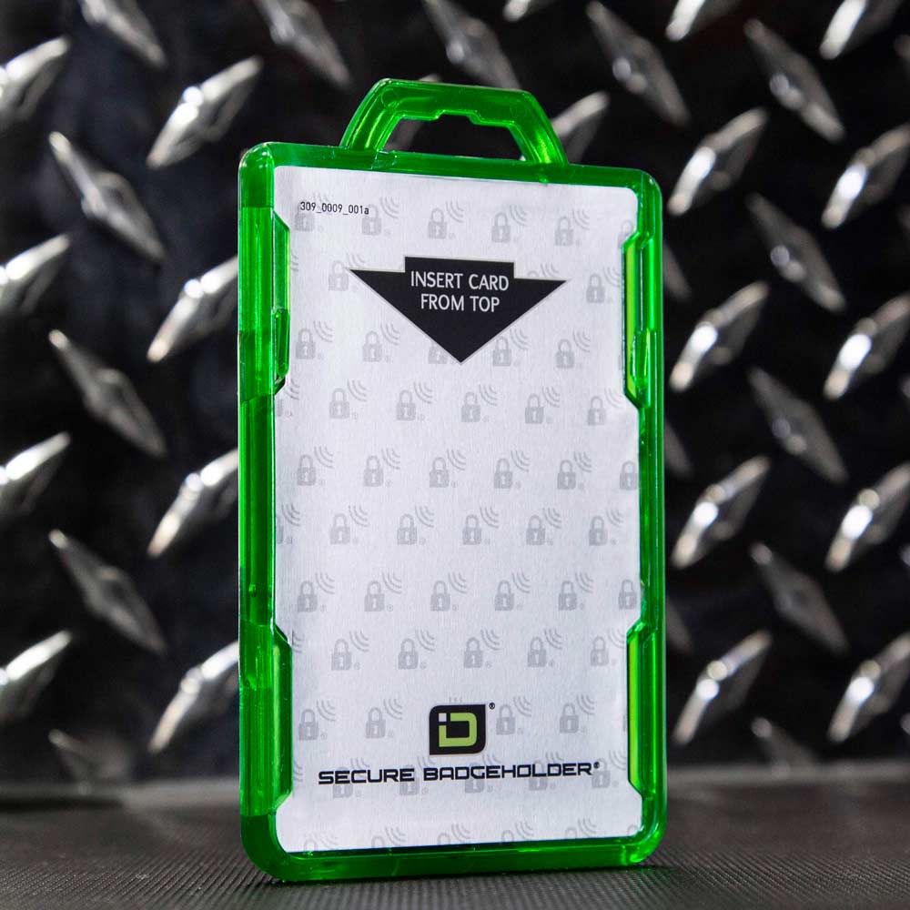 Secure Badge Holder Lite ™ Vertical 1 ID Card Holder - Image 29