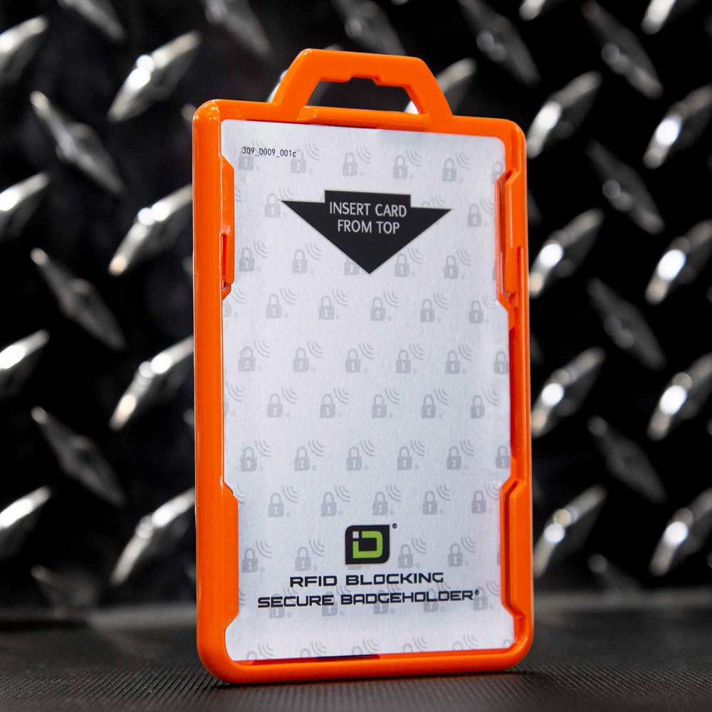 Secure Badge Holder Lite ™ Vertical 1 ID Card Holder - Image 34