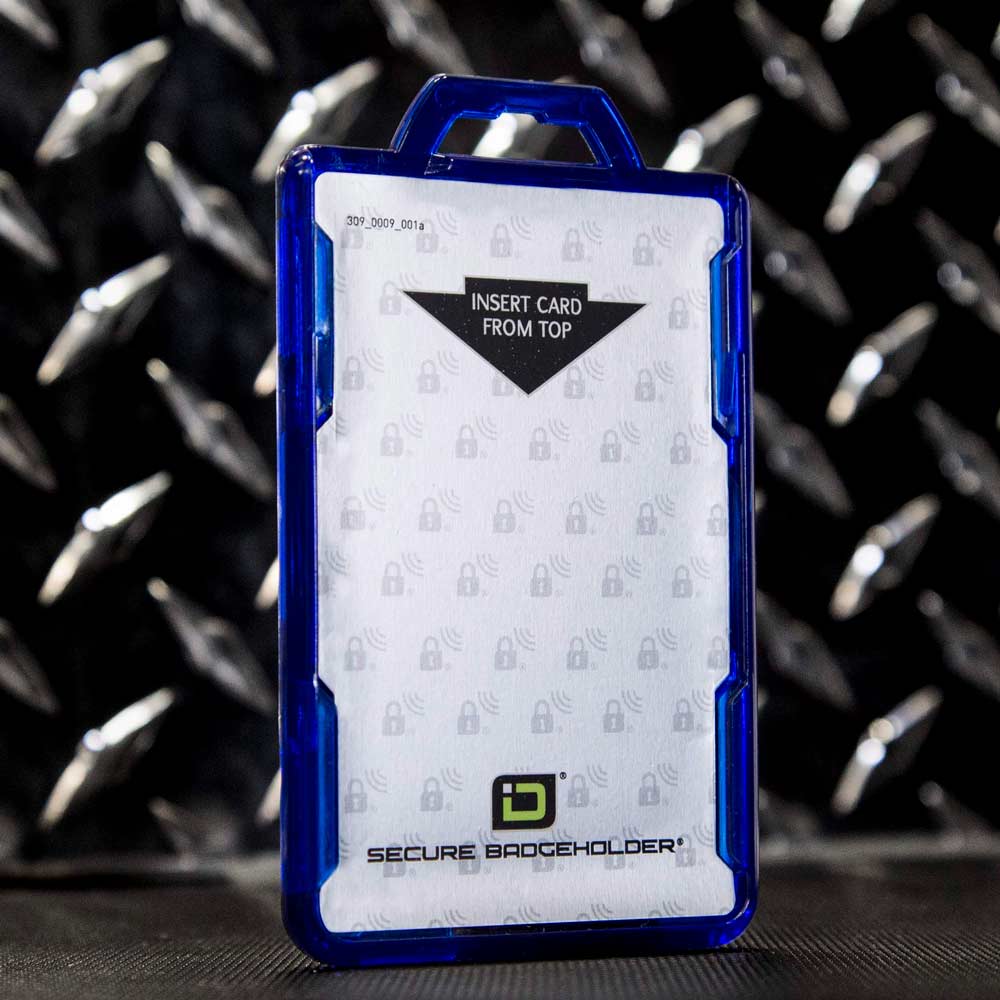 Secure Badge Holder Lite ™ Vertical 1 ID Card Holder - Image 9