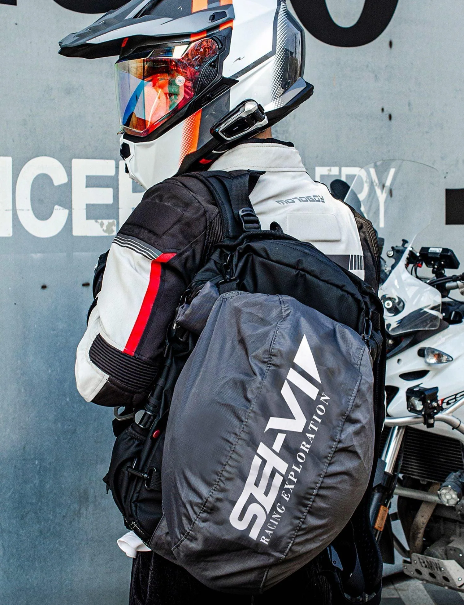 SEIVI™ Motorcycle Touring Tactical Camping Backpack - Image 3