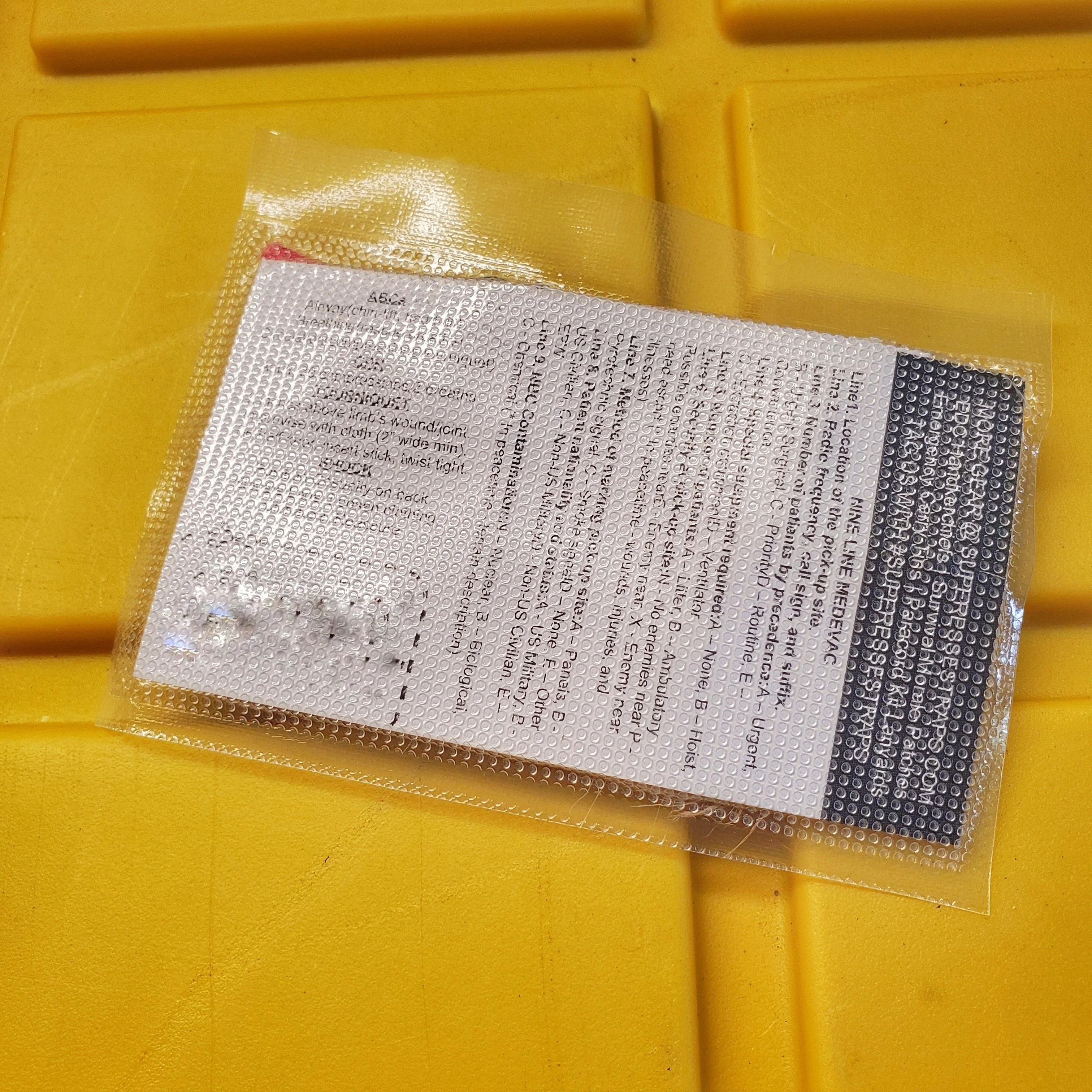 Shim Personal Survival Cards - Wallet Size Vacuum Sealed Survival Packets - Image 13