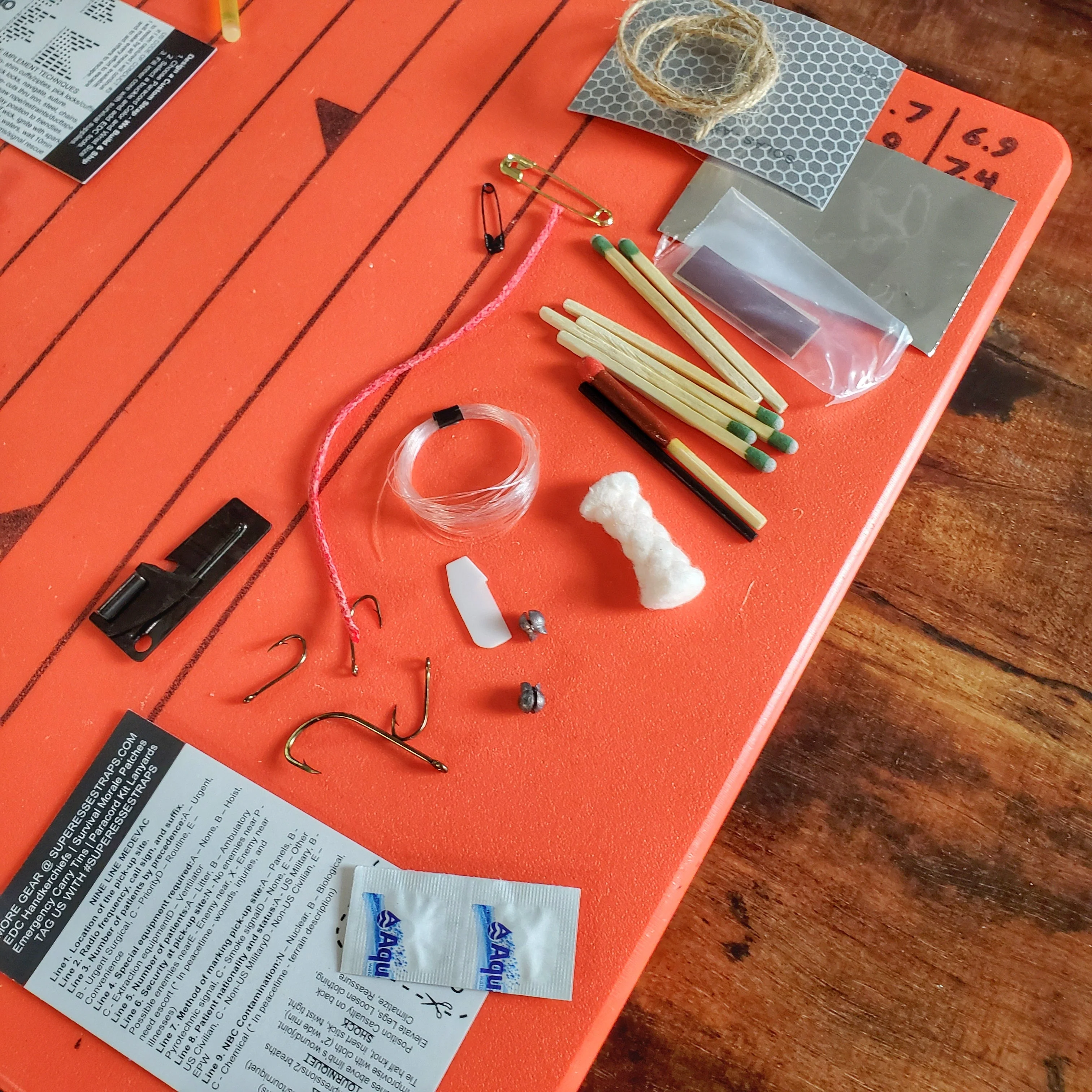 Shim Personal Survival Cards - Wallet Size Vacuum Sealed Survival Packets - Image 15