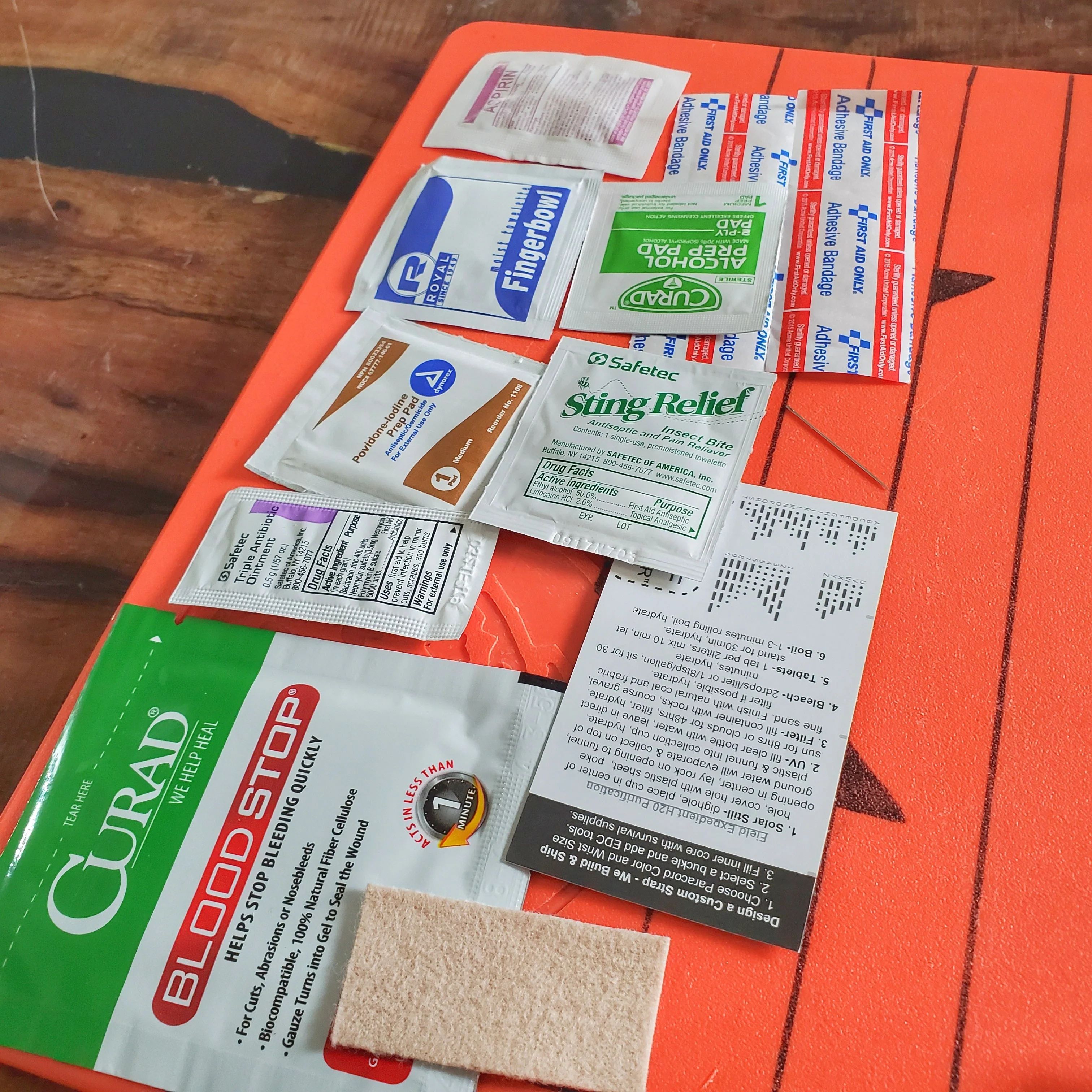 Shim Personal Survival Cards - Wallet Size Vacuum Sealed Survival Packets - Image 17